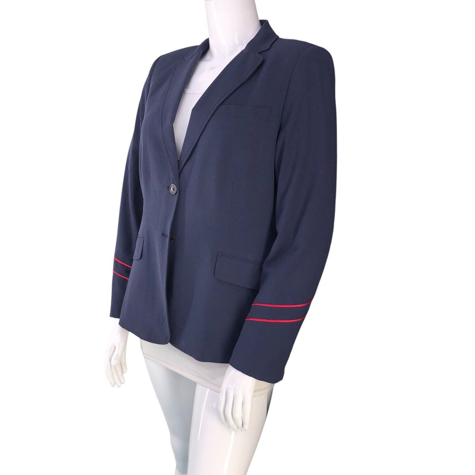 Lands' End Lands End American Airlines Blazer Womens 16 Uniform NWOT Size XXL / US 16-18 / IT 52-54 - 6 Thumbnail
