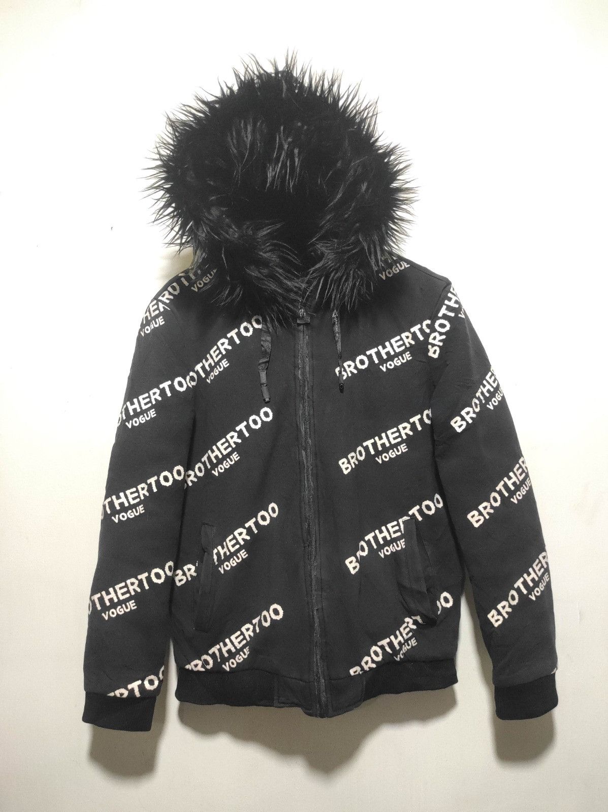 Japanese Brand Pinke Brothertoo zip Fur hoodie Size US M / EU 48-50 / 2 - 3 Thumbnail