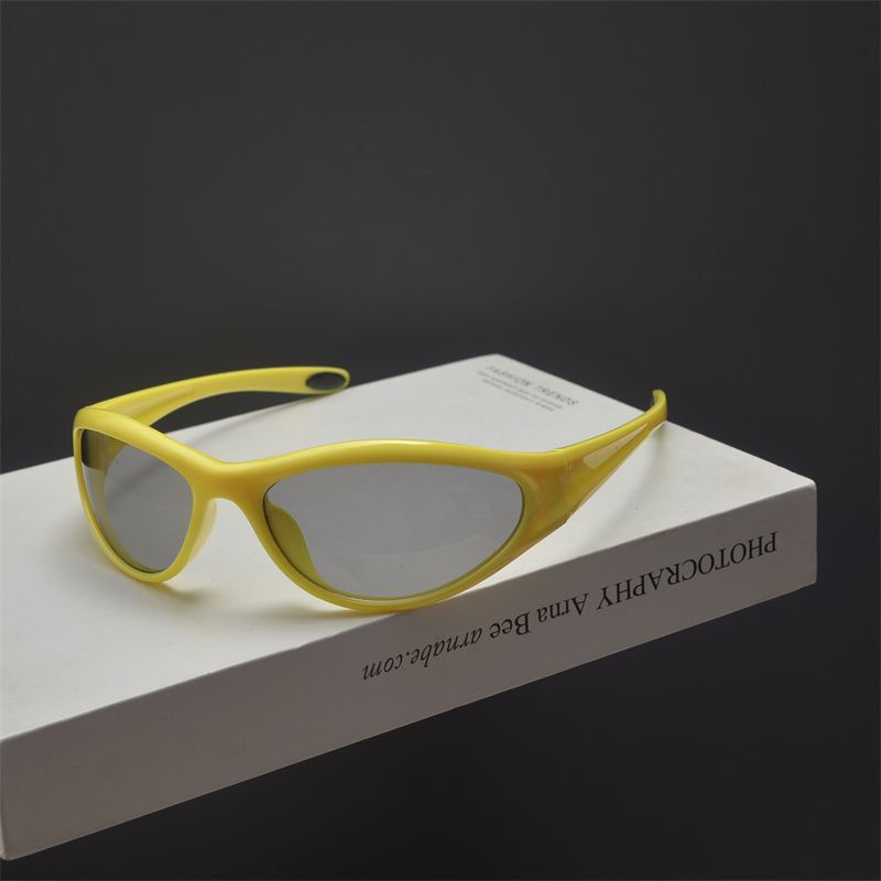 VIBE Future Street ins style custom avant-garde sunglasses Size ONE SIZE - 5 Thumbnail