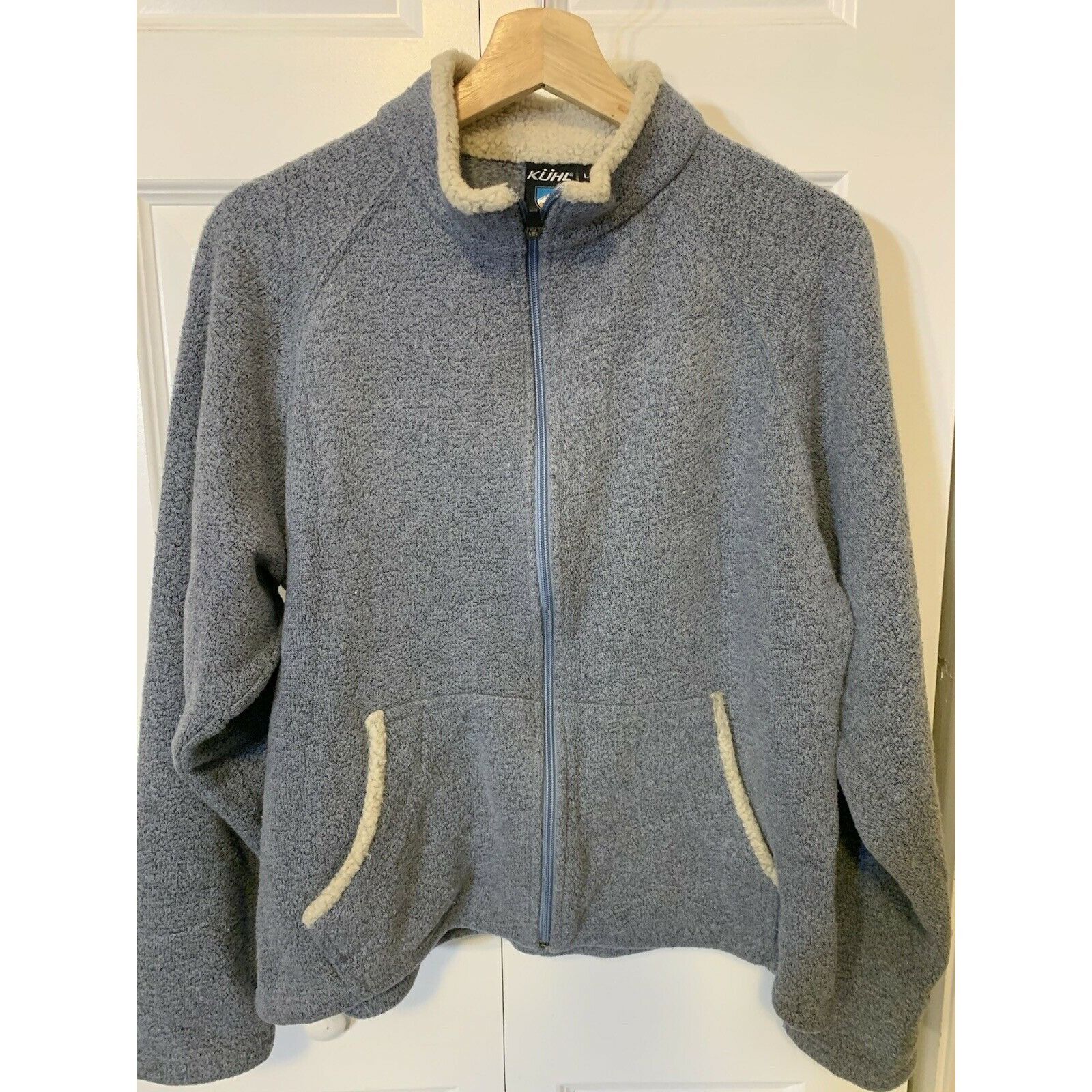 Kuhl KUHL Jacket Women's Size L Fleece Full Zip Jacket Gray Size L / US 10 / IT 46 - 5 Thumbnail