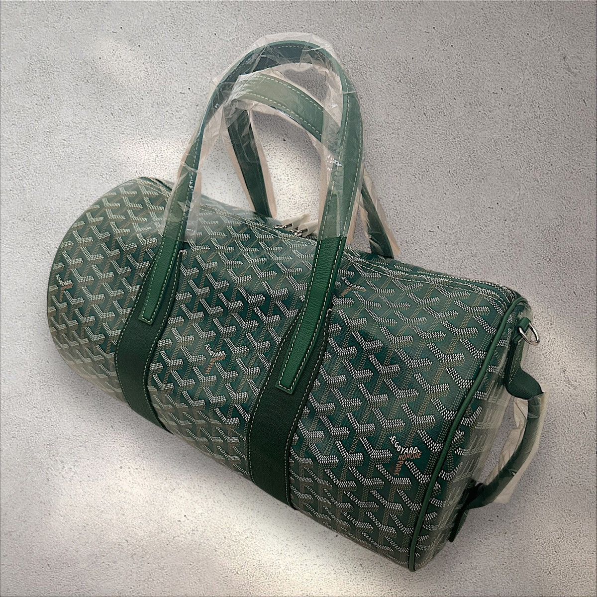 Goyard Goyard Grey Barrel 40 Sports Bag | Grailed