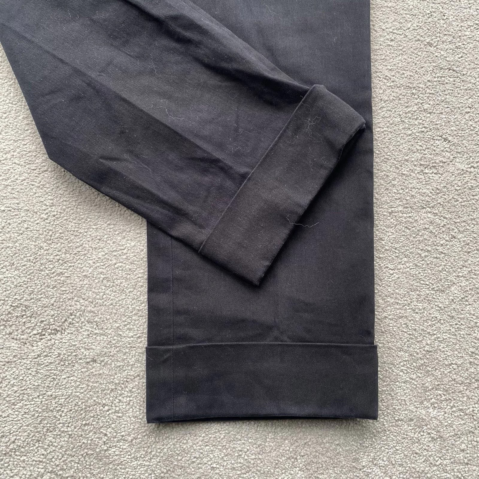 Gucci Gucci Cuffed Trousers Black Size 48 Size US 32 / EU 48 - 3 Thumbnail