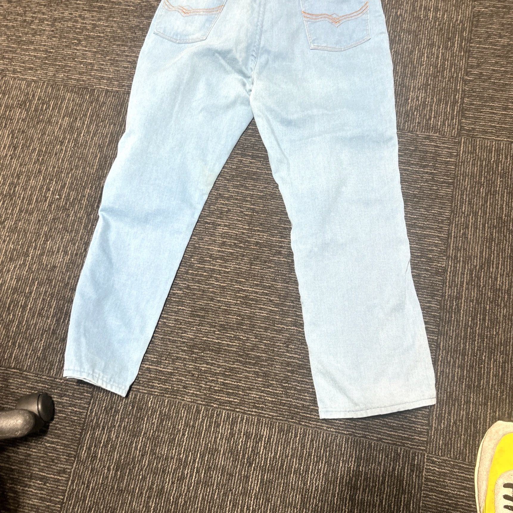 Vintage VINTAGE Maverick Jeans Denim USA 38M High Waist Blue 70s 80s Cotton Jeans Hippy Mens Size 26" / US 2 / IT 38 - 2 Thumbnail