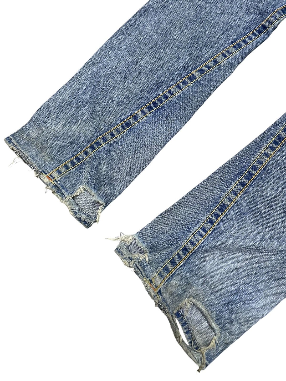 Hysteric Glamour × True Religion True Religion Rainbow Joey Heavy Stitched Distressed Jeans Size US 32 / EU 48 - 16 Thumbnail