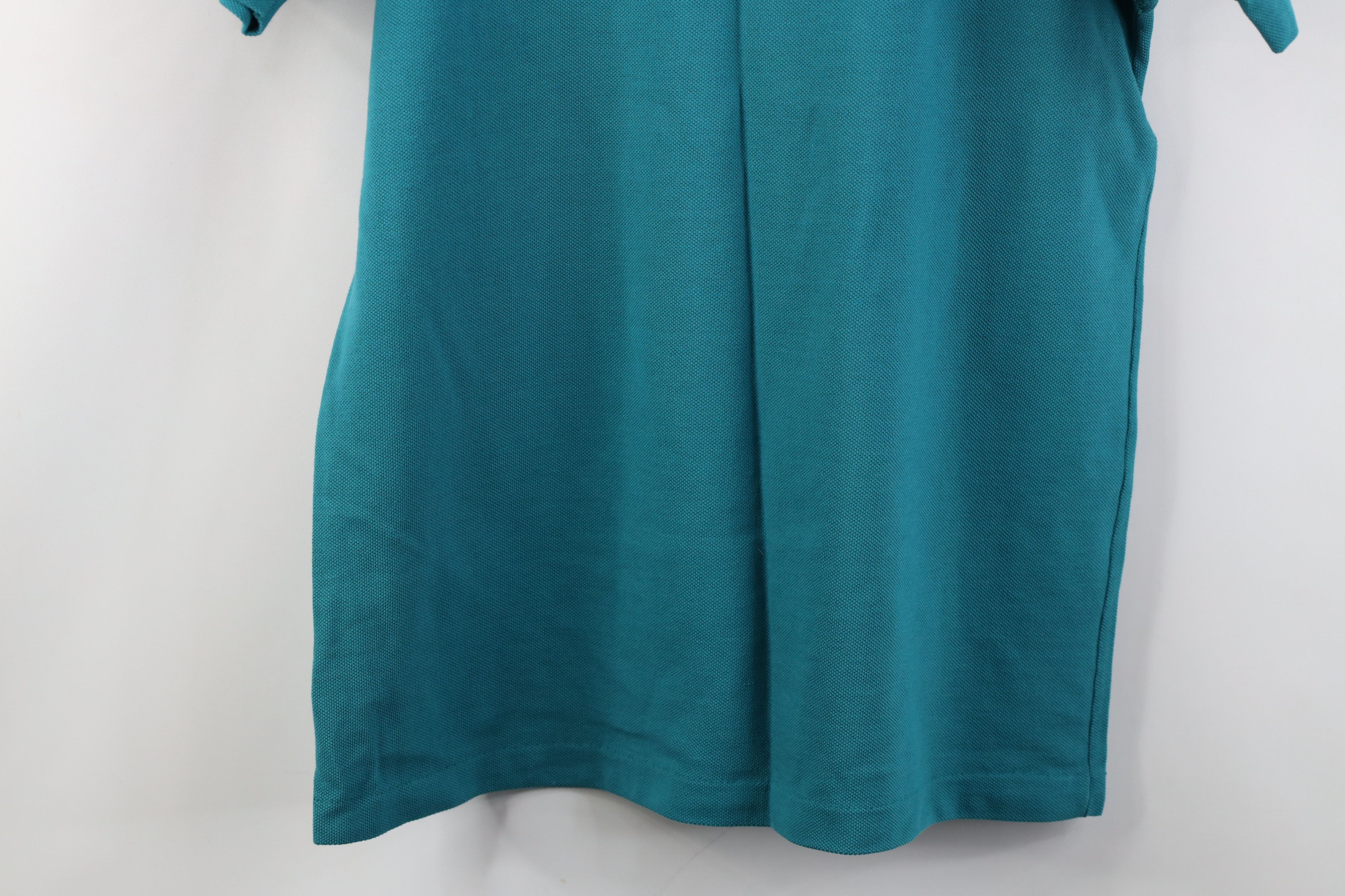 Vintage Vintage 90s Streetwear Short Sleeve Henley T-Shirt Teal USA Size US M / EU 48-50 / 2 - 12 Thumbnail