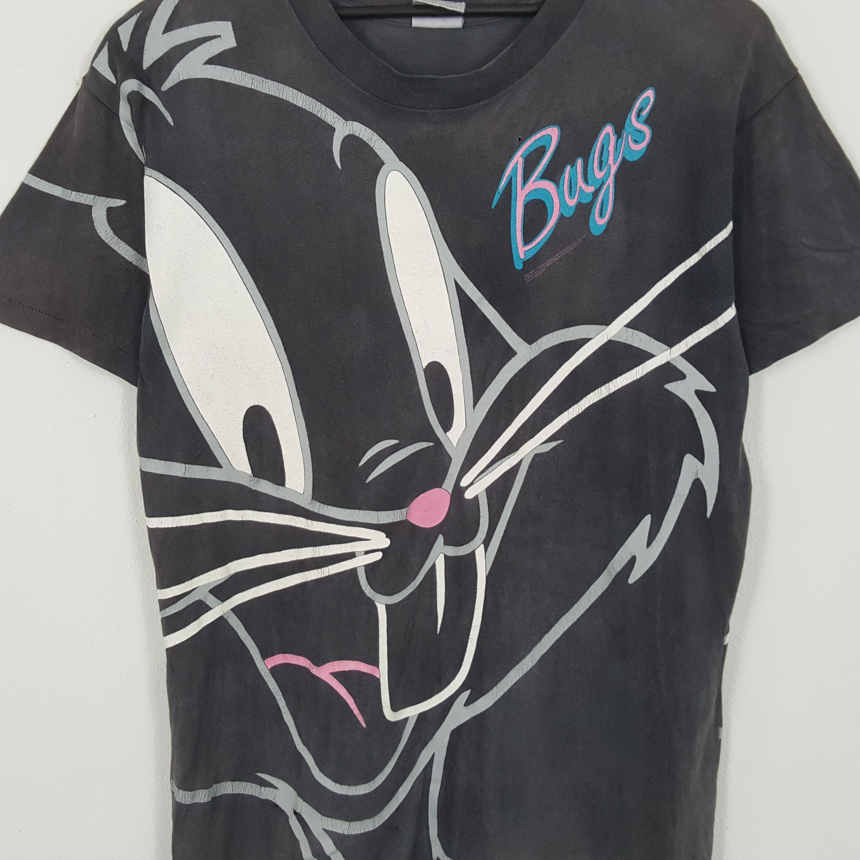 Cartoon Network × Vintage BUGS BUNNY Tshirt Vintage Big Print Cartoon Size US L / EU 52-54 / 3 - 2 Thumbnail