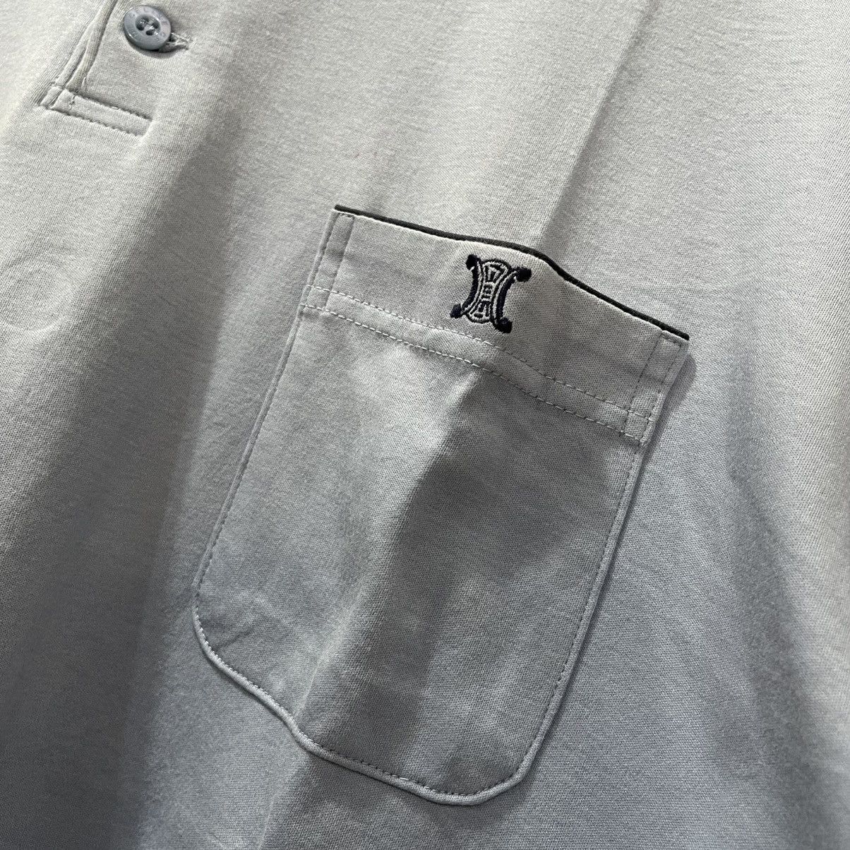 Celine Vintage celine pocket tee Size US L / EU 52-54 / 3 - 3 Thumbnail