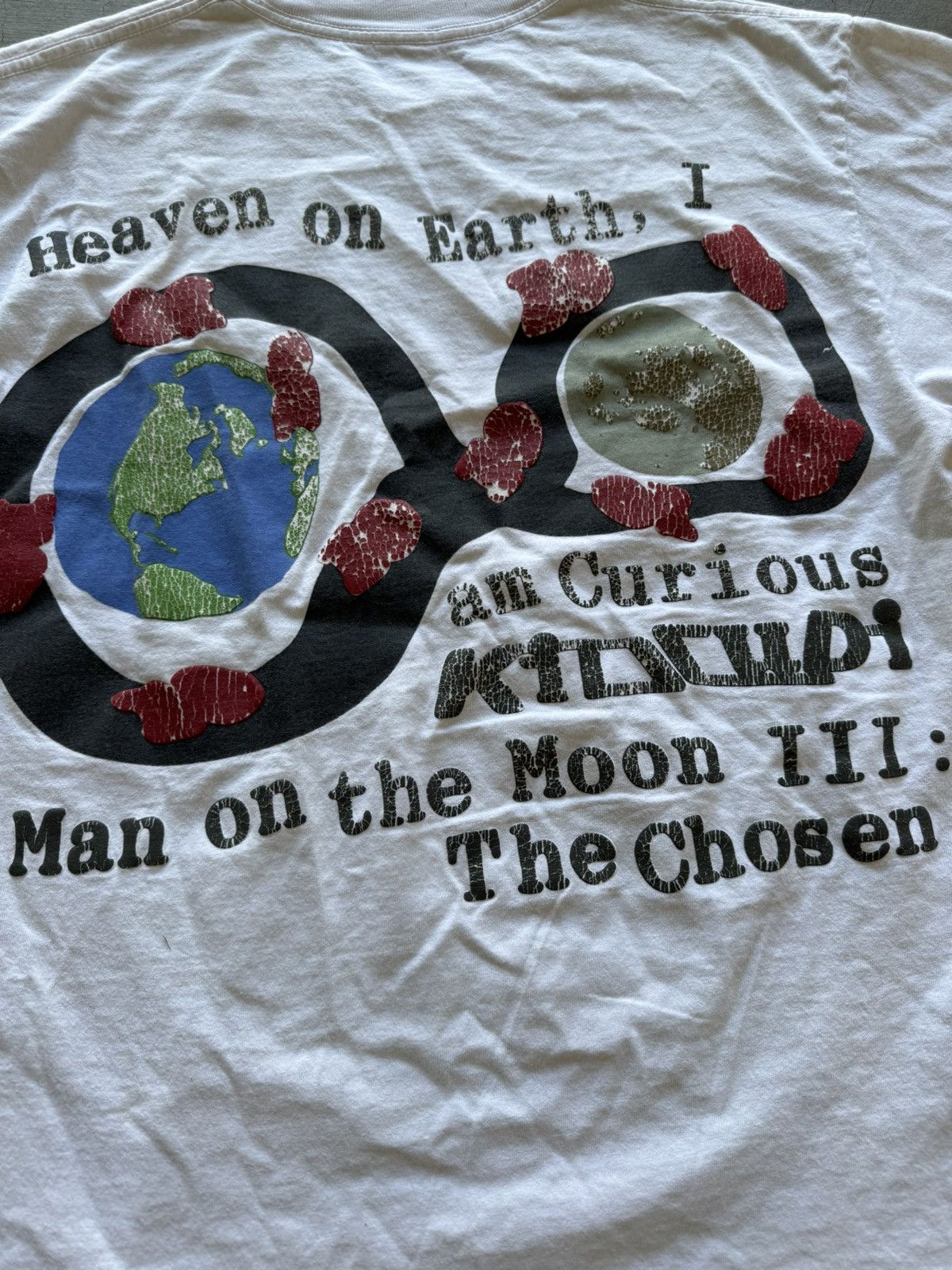 Cactus Plant Flea Market Man on the Moon 3 Kid Cudi CPFM White Tee Size S Size US S / EU 44-46 / 1 - 4 Thumbnail