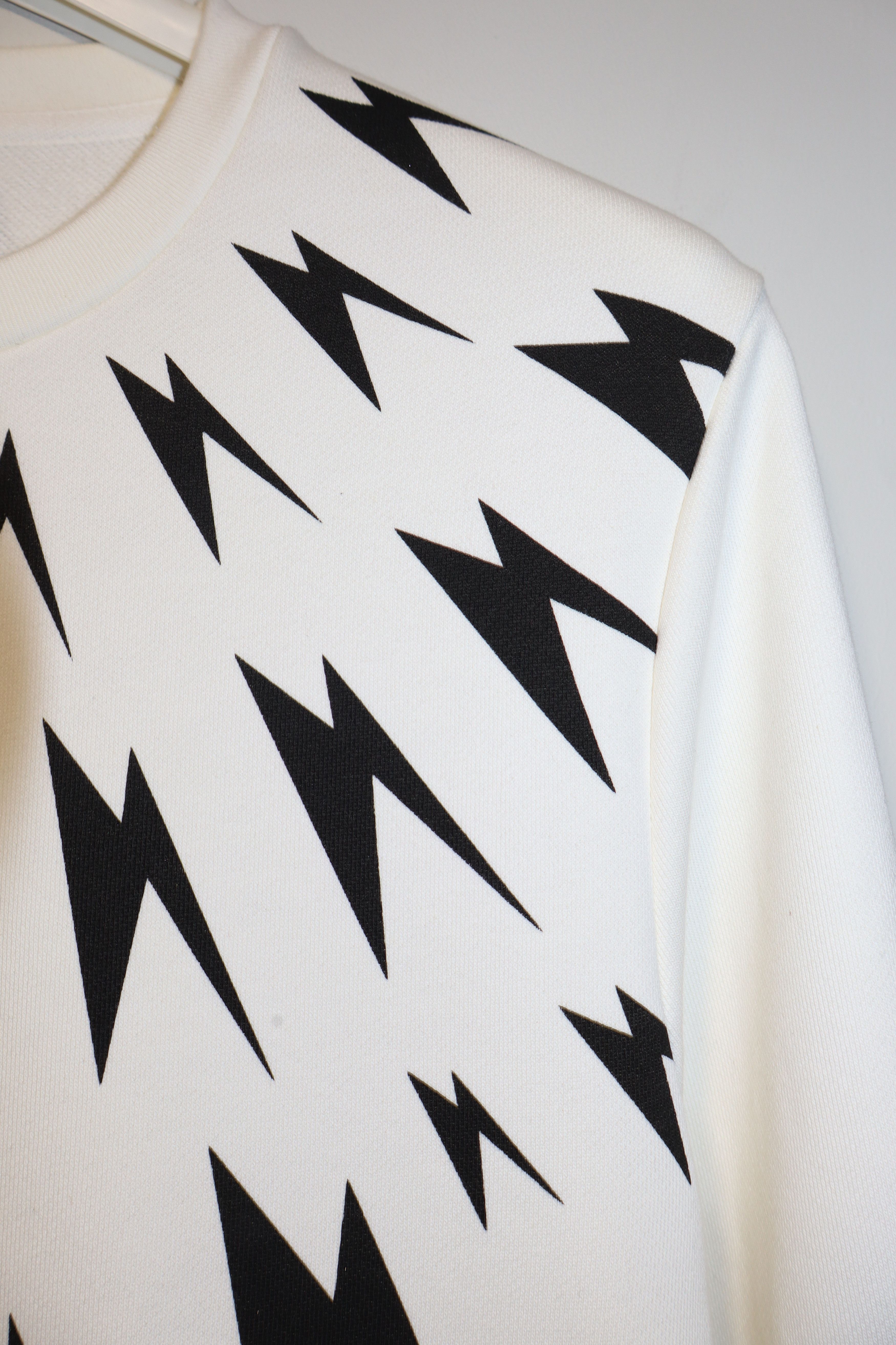 Neil Barrett Bolts print sweatshirt Size US S / EU 44-46 / 1 - 2 Thumbnail