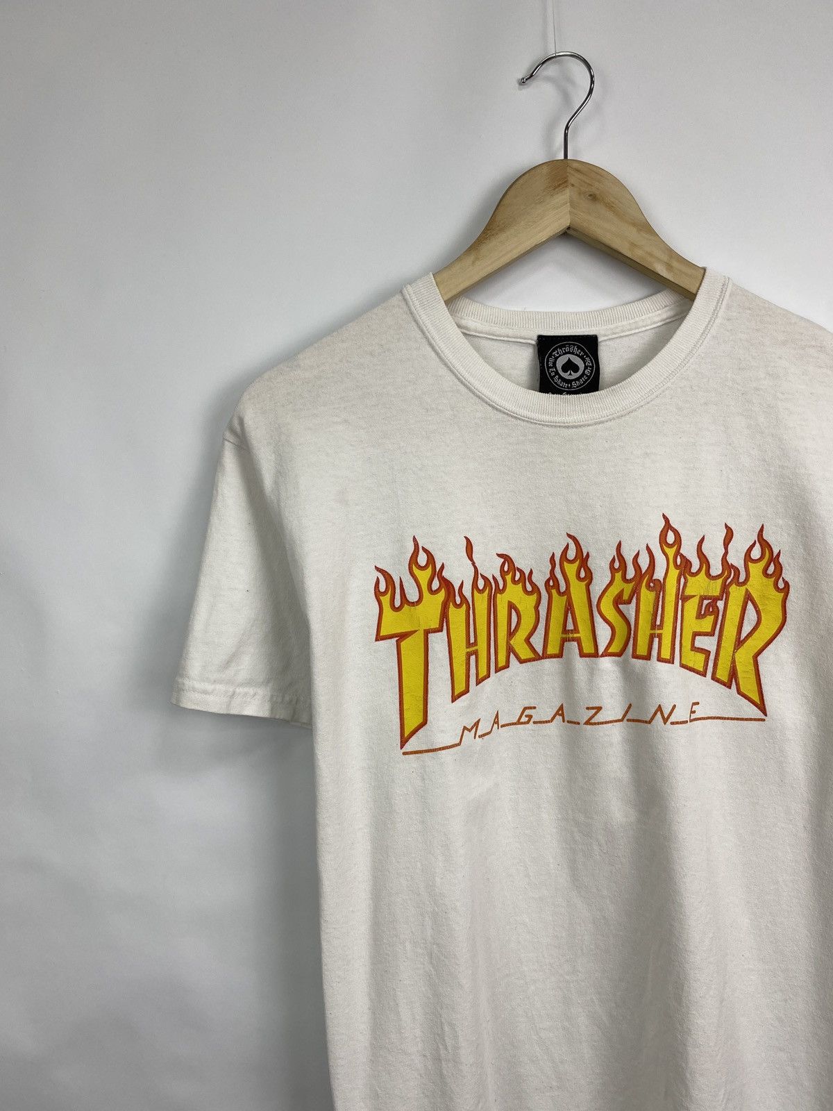 Thrasher 🛹🇺🇸 Y2K Thrasher Skateboard BMX T-Shirt Hype Rare Retro Size US M / EU 48-50 / 2 - 2 Thumbnail