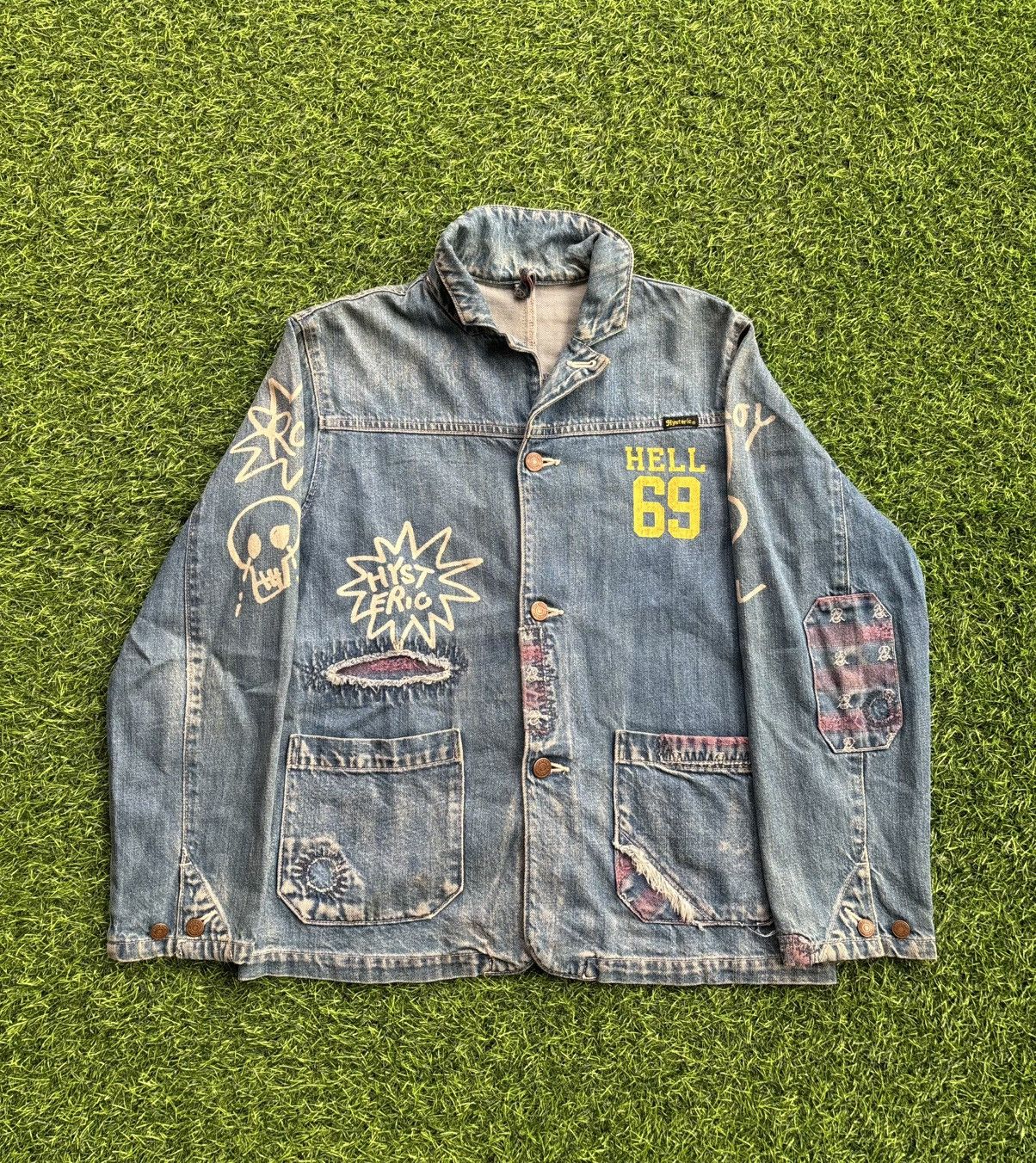 Hysteric Glamour Hysteric Glamour Denim Jacket Size US M / EU 48-50 / 2 - 1 Thumbnail