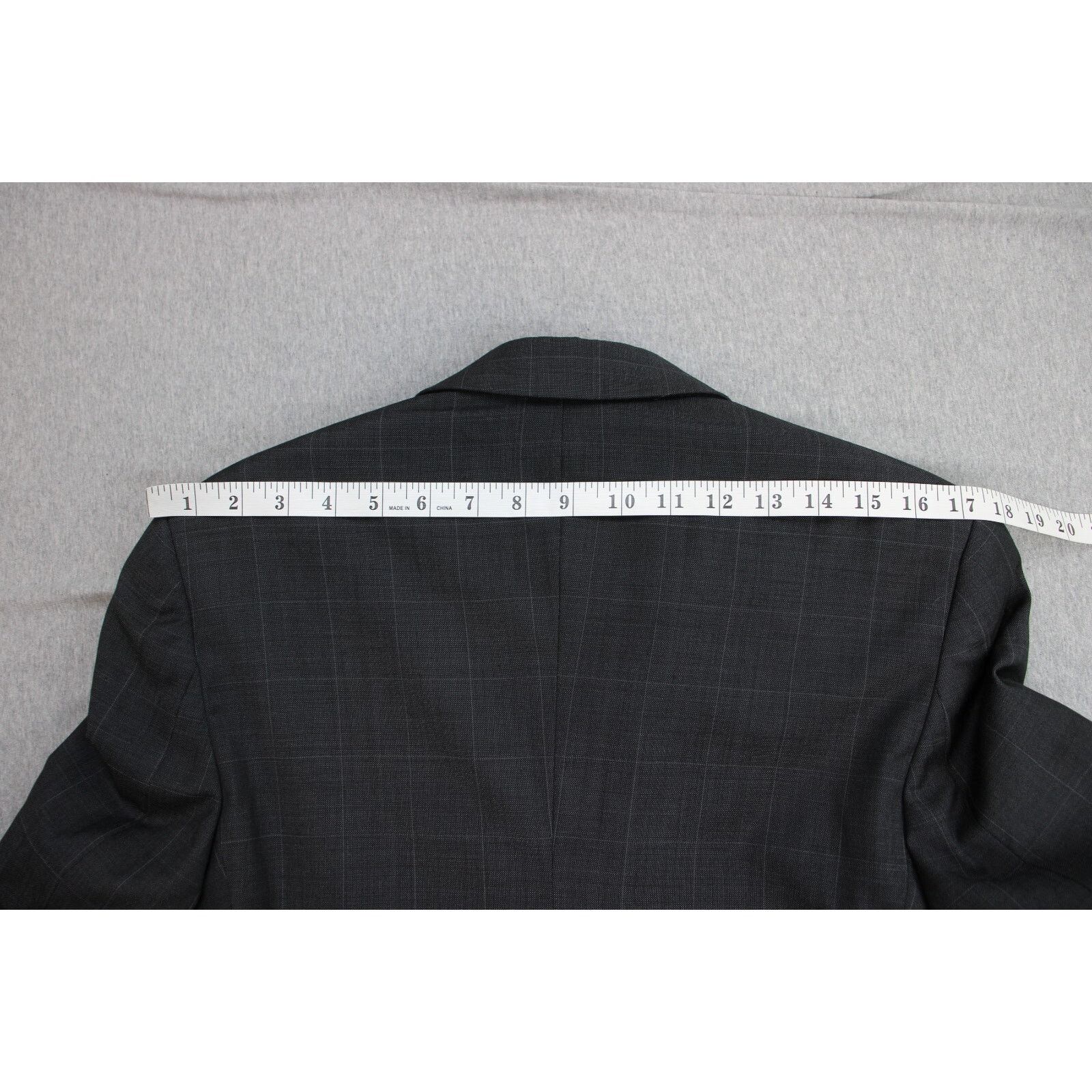 Lauren Ralph Lauren Lauren Ralph Lauren Blazer Men 36R Gray Check 100% Wool Size 36R - 8 Thumbnail