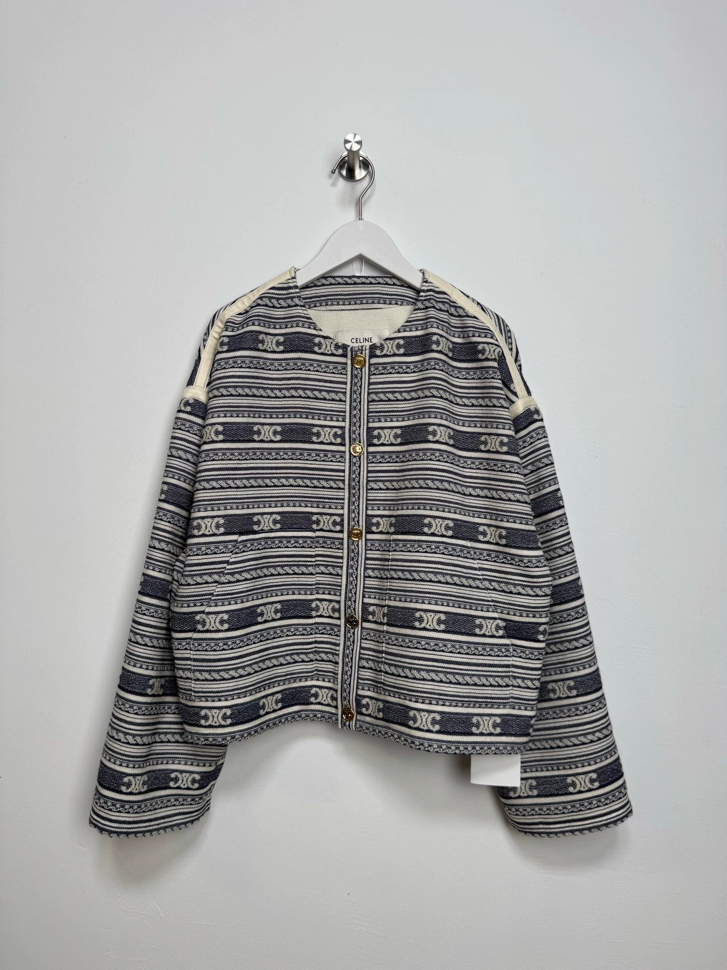 Celine Celine Triomphe jacket W36 Size XS / US 0-2 / IT 36-38 - 1 Thumbnail