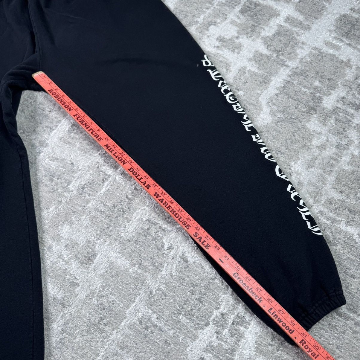 Chrome Hearts Letters scroll logo sweatpants Size US 36 / EU 52 - 15 Thumbnail