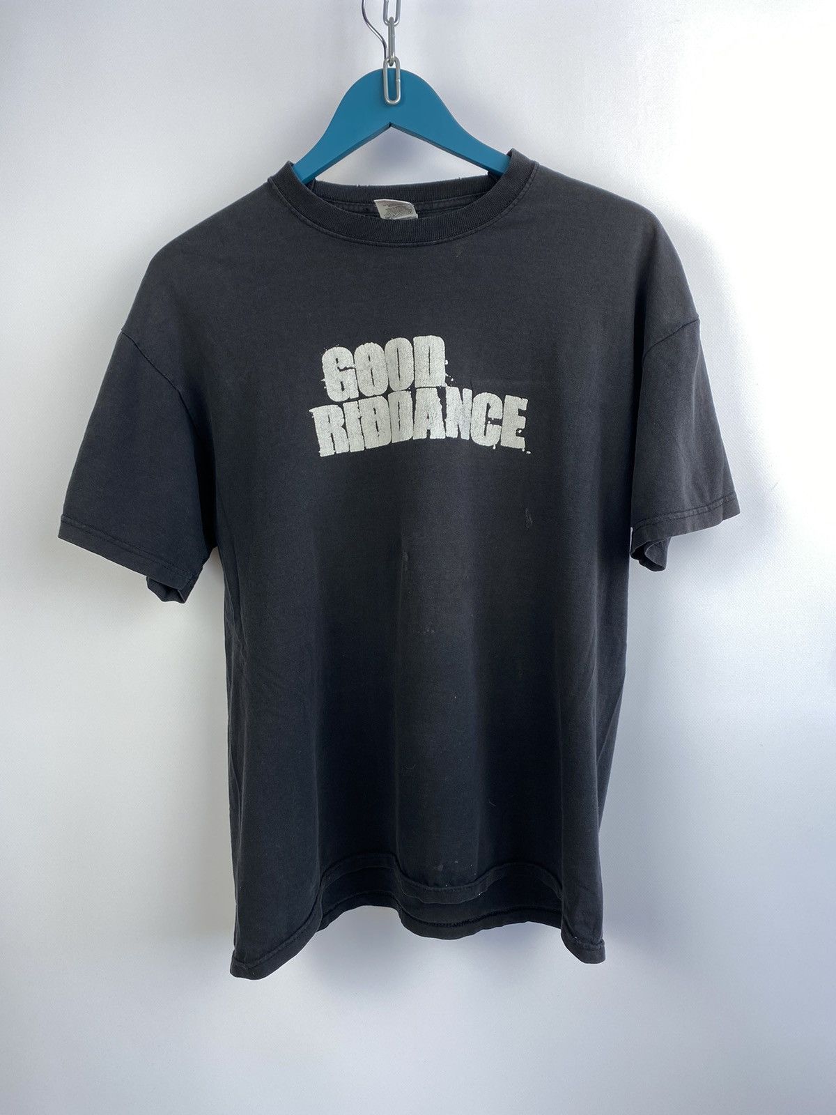 GOOD RIDDANCE グッドリダンス バンド 90’s ヴィンテージ T Vintage Good Riddance Punk Rock Band TShirt XL Blue 1996