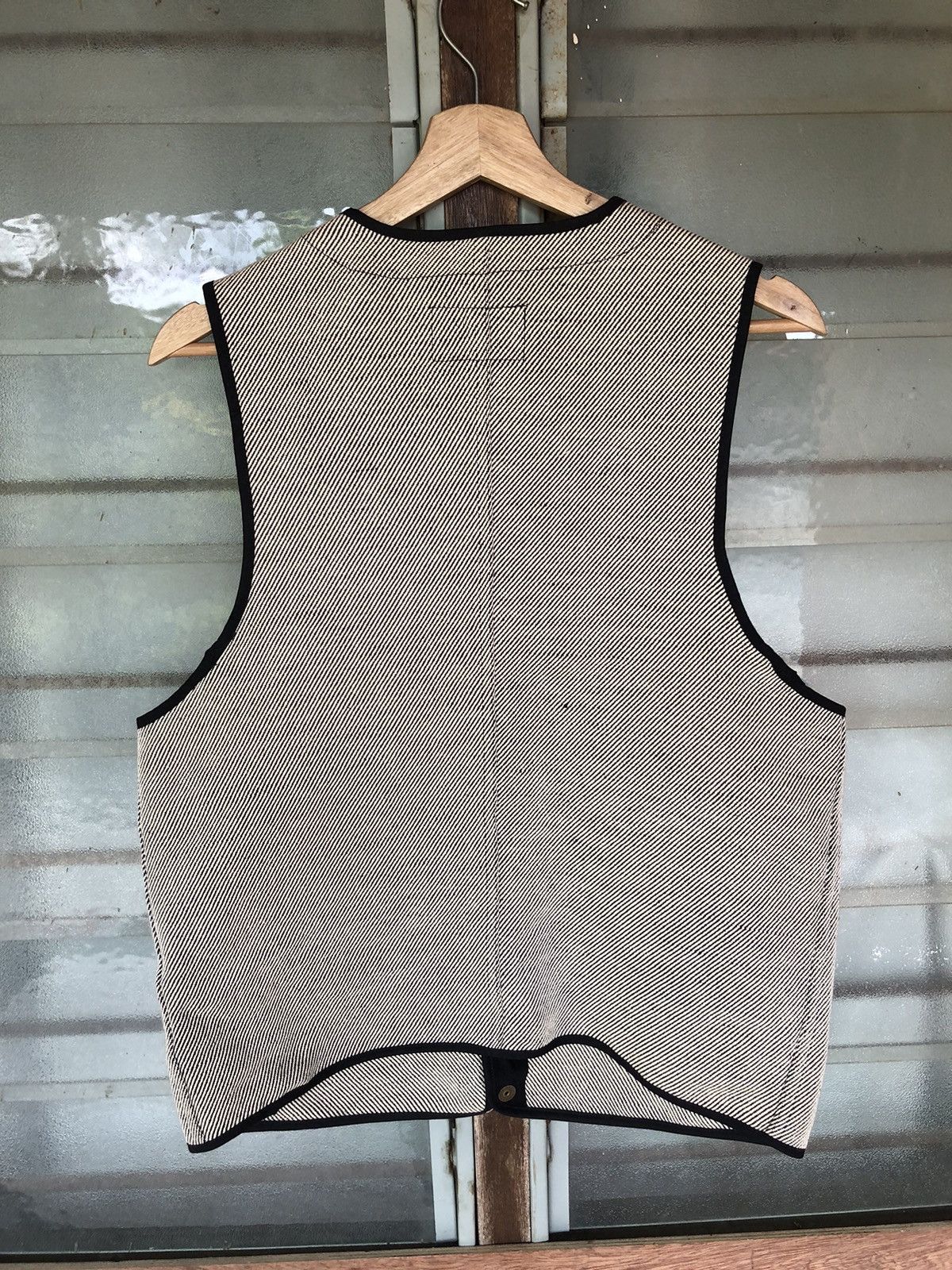 Vintage Vintage Royal Khaki Loughwear Denim Vest Size US M / EU 48-50 / 2 - 6 Thumbnail