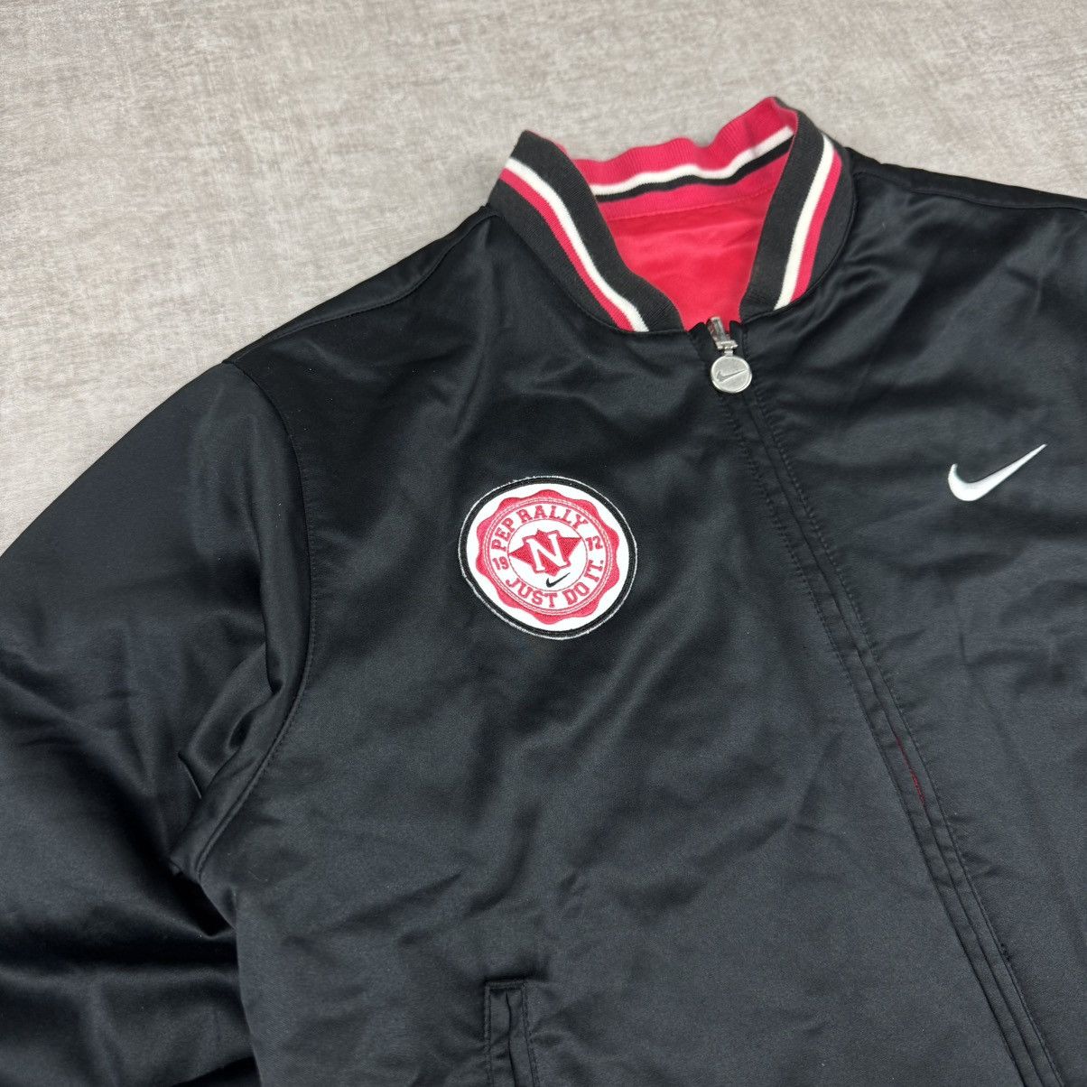 Nike Vintage Nike Reversible Jacket Size L / US 10 / IT 46 - 4 Thumbnail