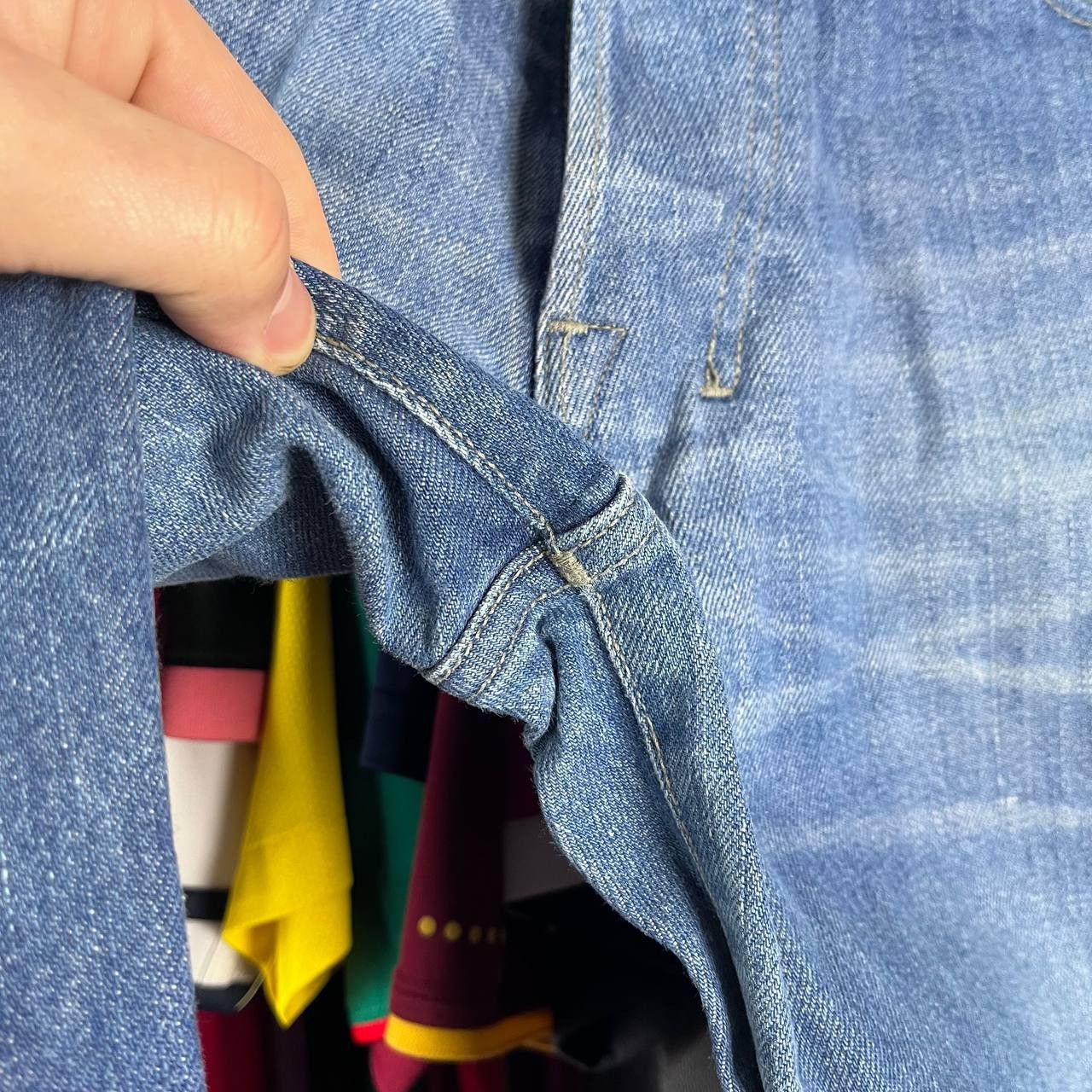 Diesel × Vintage Vintage Diesel Wide Rap Jeans Mens 34 Made in Italy Y2K Size US 34 / EU 50 - 9 Thumbnail