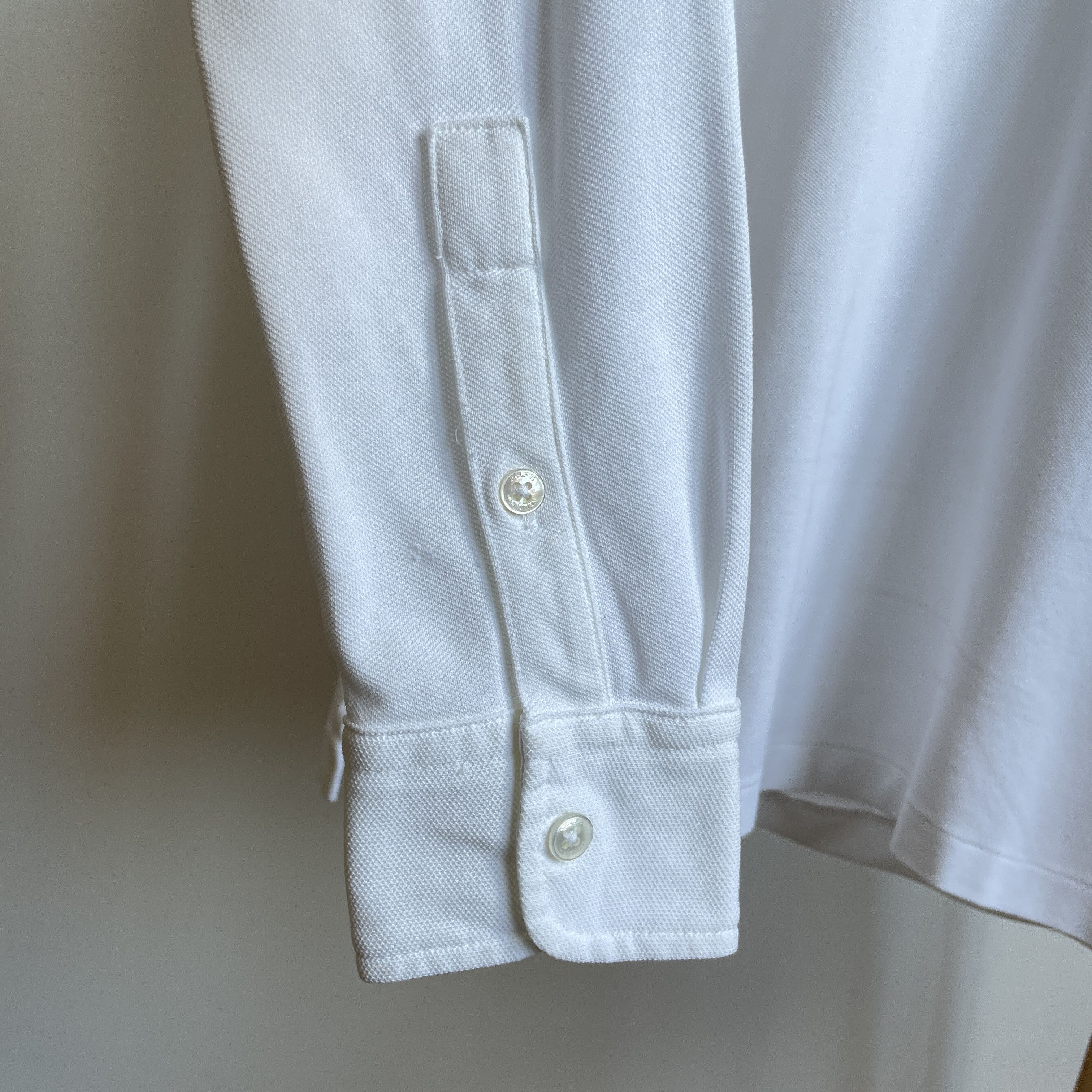 Polo Ralph Lauren Polo Ralph Lauren Slim Fit Pima Mesh Half Button Shirt Size US S / EU 44-46 / 1 - 7 Thumbnail