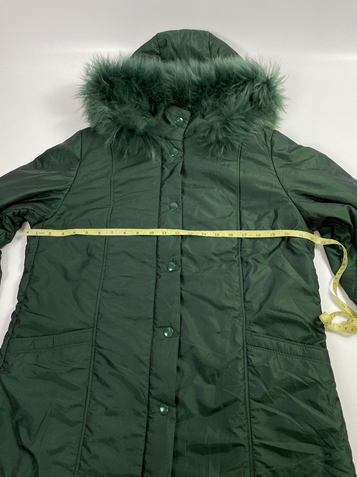 If Six Was Nine × Japanese Brand Down fur faux jacket emerald green ifsx style Size US L / EU 52-54 / 3 - 9 Thumbnail