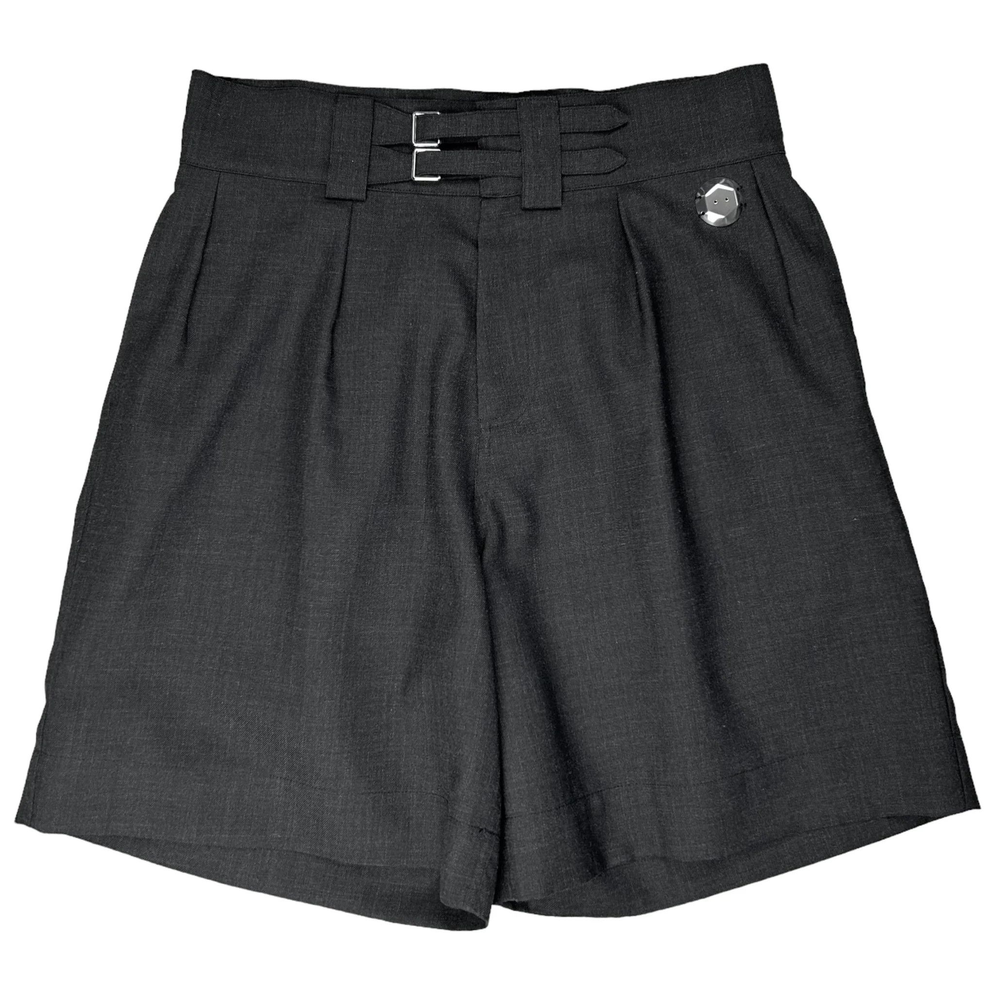 image of Stefan Cooke Naval Embellished Shorts - Ss22 in Grey, Men's (Size 32)