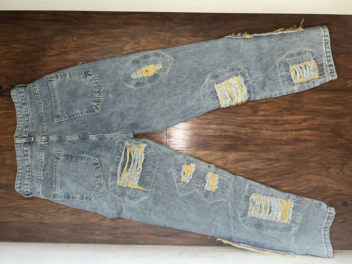 Japanese Brand × Vintage Embroidery Jeans Size US 30 / EU 46 - 11 Thumbnail