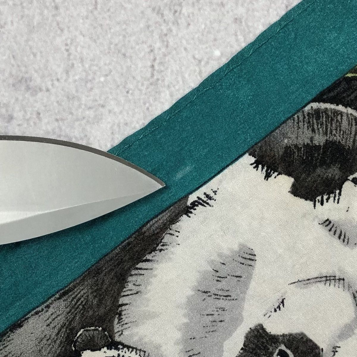 WWF 90s WWF Silk Japan Vera Companies Panda Scarf Wrap Size ONE SIZE - 15 Thumbnail
