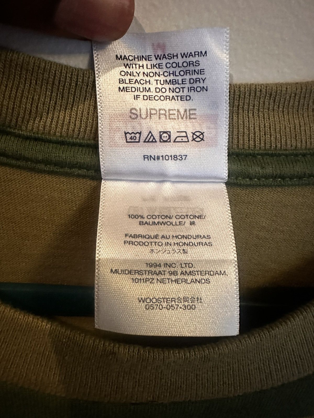 Supreme Supreme x Playboi Carti tee Size US M / EU 48-50 / 2 - 4 Thumbnail