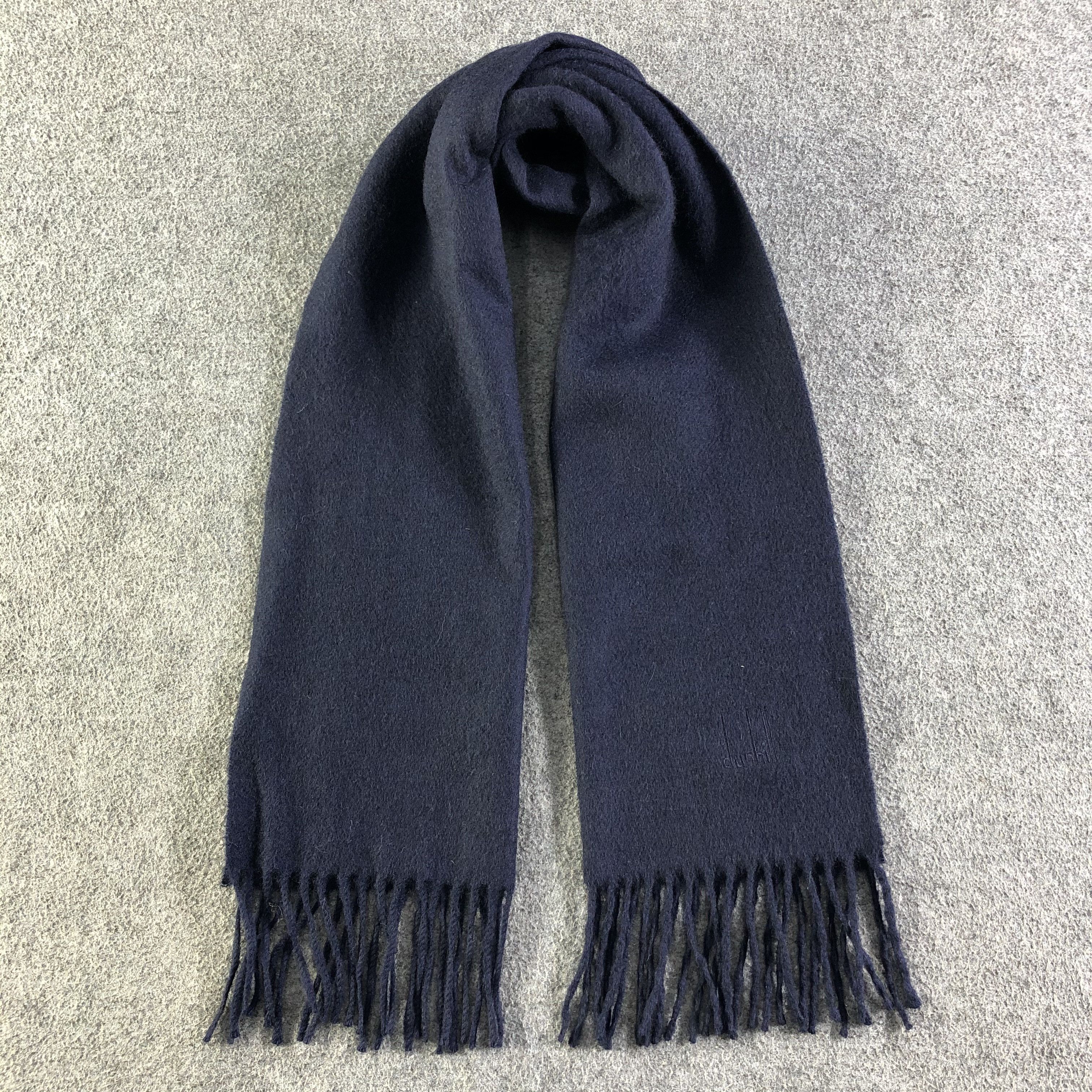 Alfred Dunhill Alfred Dunhill Puure Cashmere Scarf / Muffler / Neckwear Size ONE SIZE - 1 Thumbnail