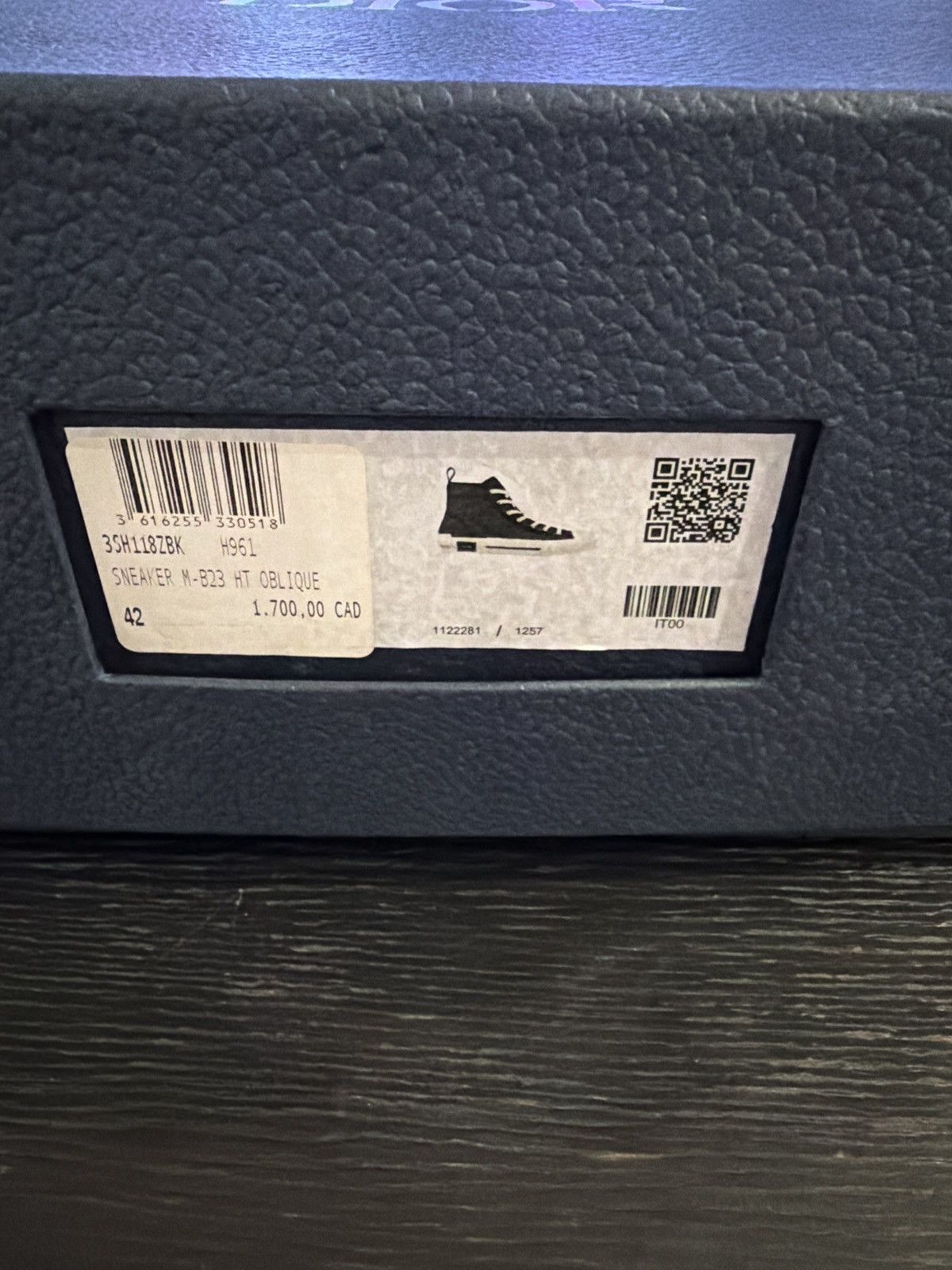 Dior Dior B23 Black Oblique Kumo Size US 9 / EU 42 - 7 Thumbnail