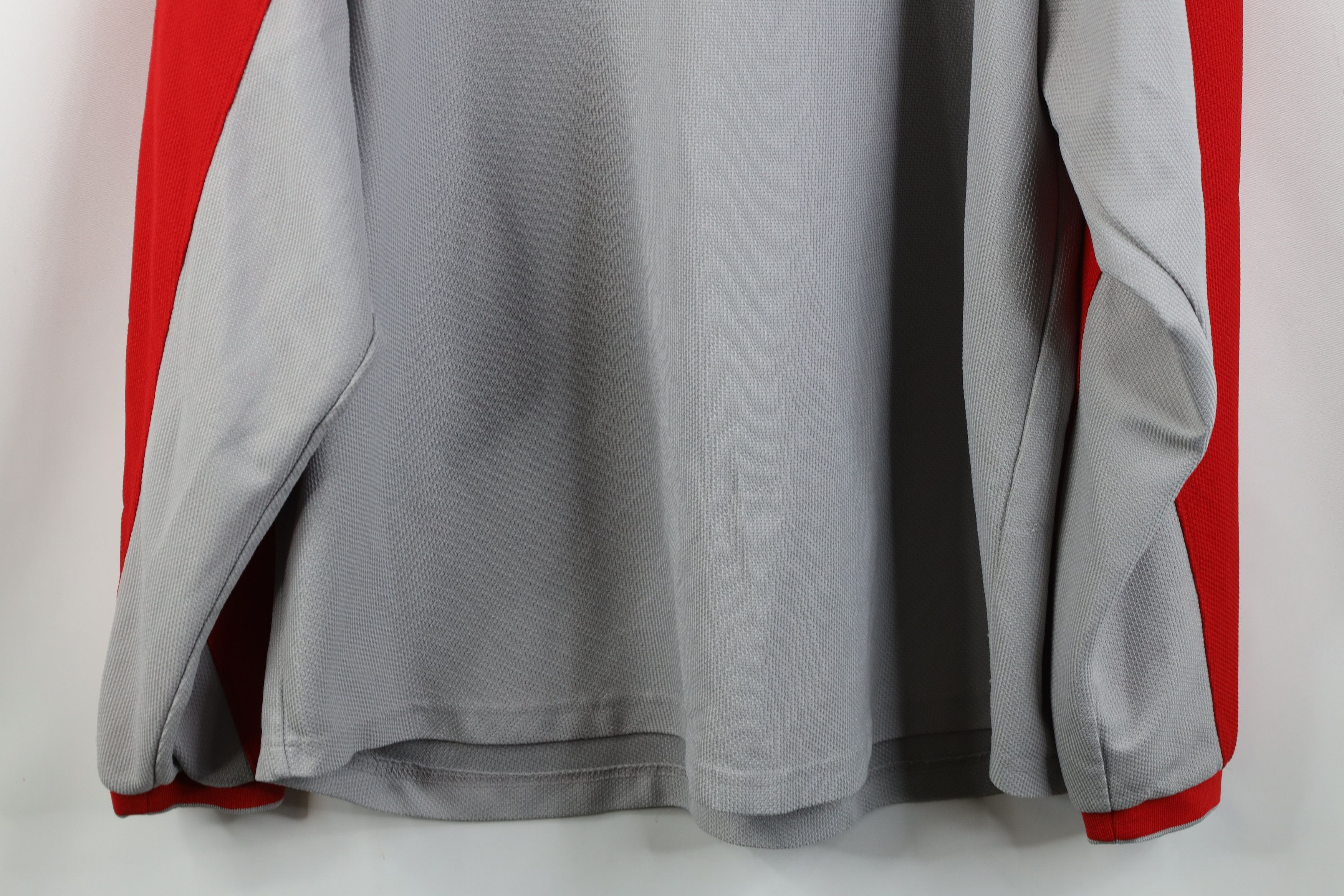 Nike Vintage Nike Swoosh Ohio State University Thermal T-Shirt Size US XXL / EU 58 / 5 - 14 Thumbnail