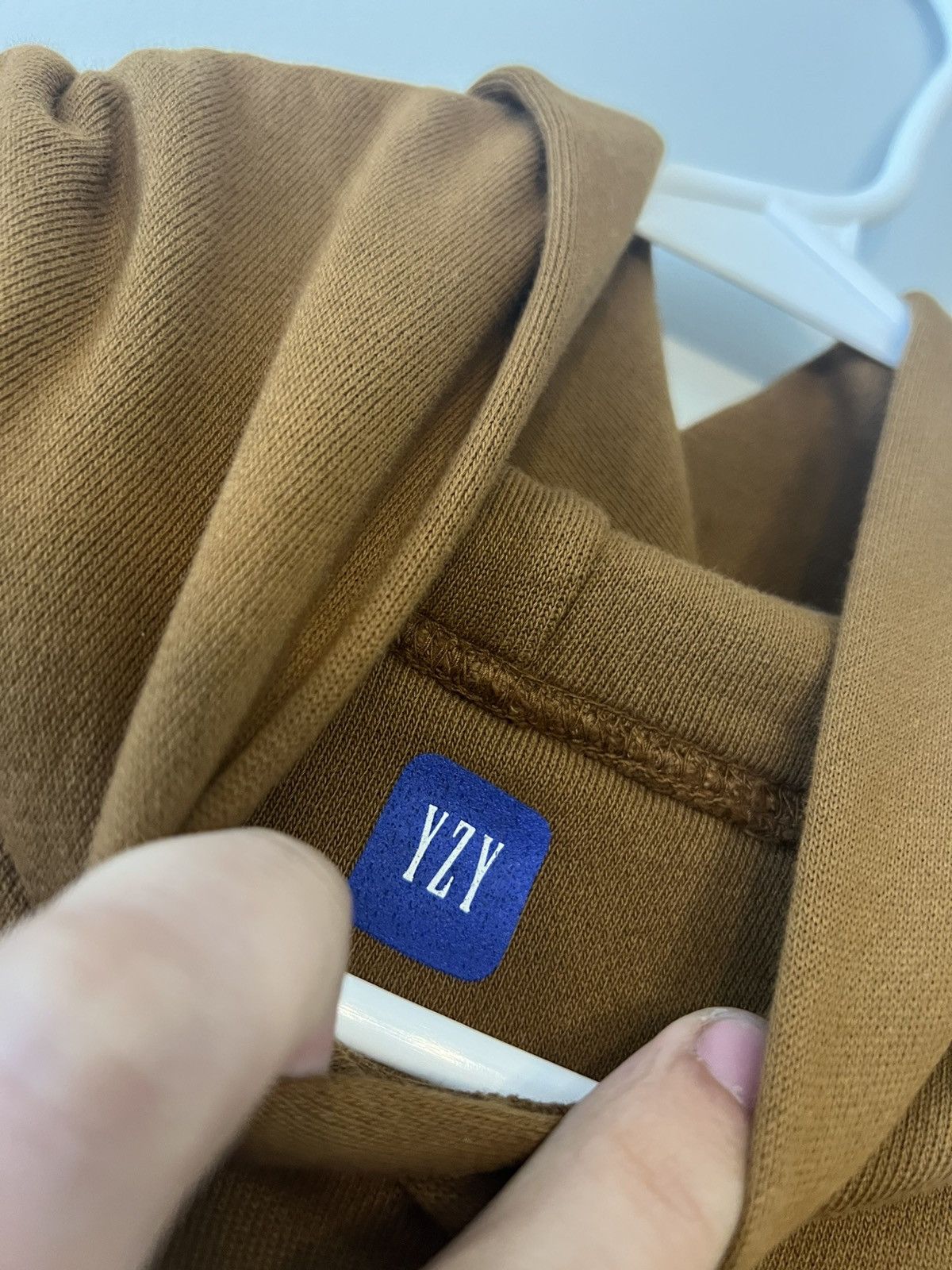 Designer Yeezy Gap Hoodie - Brown - Size Medium - Brand New Size US M / EU 48-50 / 2 - 3 Thumbnail