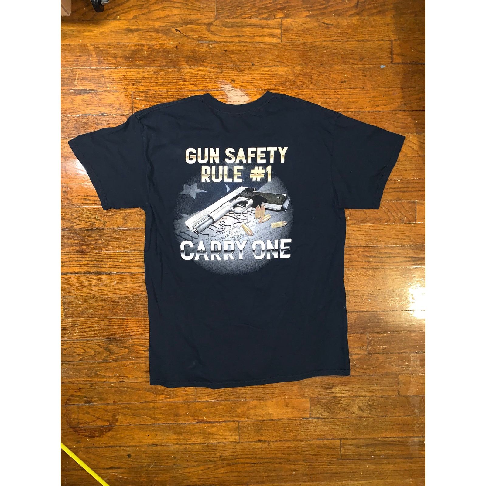 Other Sportsman Warehouse Gun Tee Carry One T Shirt Large Black 2A Size US L / EU 52-54 / 3 - 3 Thumbnail
