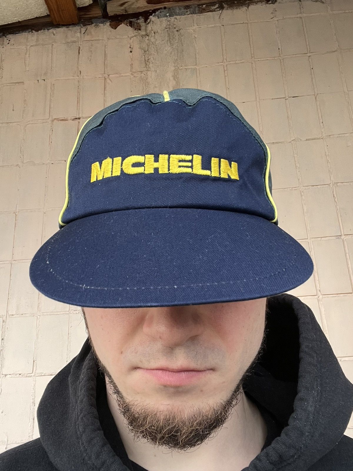 Vintage Vintage Michelin Racing Cap Hat Baseball 90s Size ONE SIZE - 17 Thumbnail