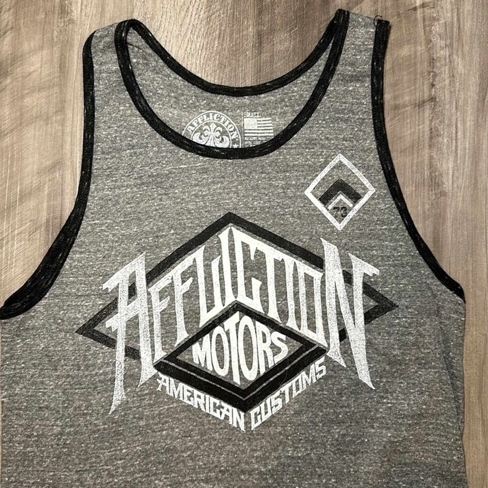 Affliction Affliction Motors American Customs Tank (NWOT) - Small Size US S / EU 44-46 / 1 - 4 Thumbnail