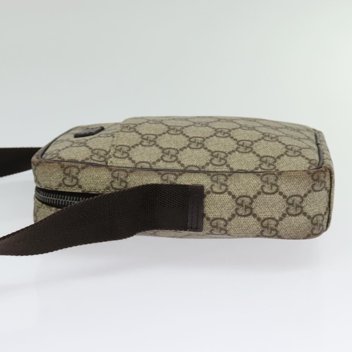 Gucci GUCCI GG Supreme Shoulder Bag Pvc Beige Silver Size ONE SIZE - 4 Thumbnail