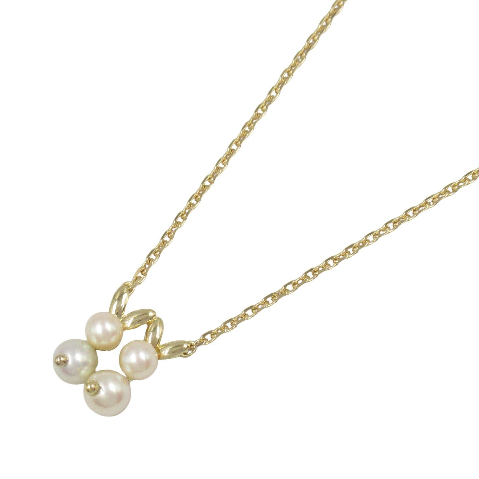 Van Cleef & Arpels Van Cleef Arpels Akoya Pearl Necklace K18 (Yellow Gold) White Size ONE SIZE - 1 Thumbnail