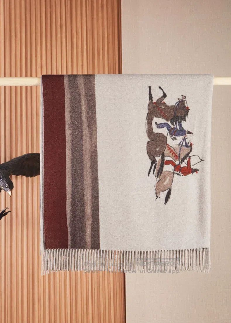 Loro Piana LORO PIANA size 183*135cm Tang Dynasty riding limited editi Size ONE SIZE - 3 Thumbnail