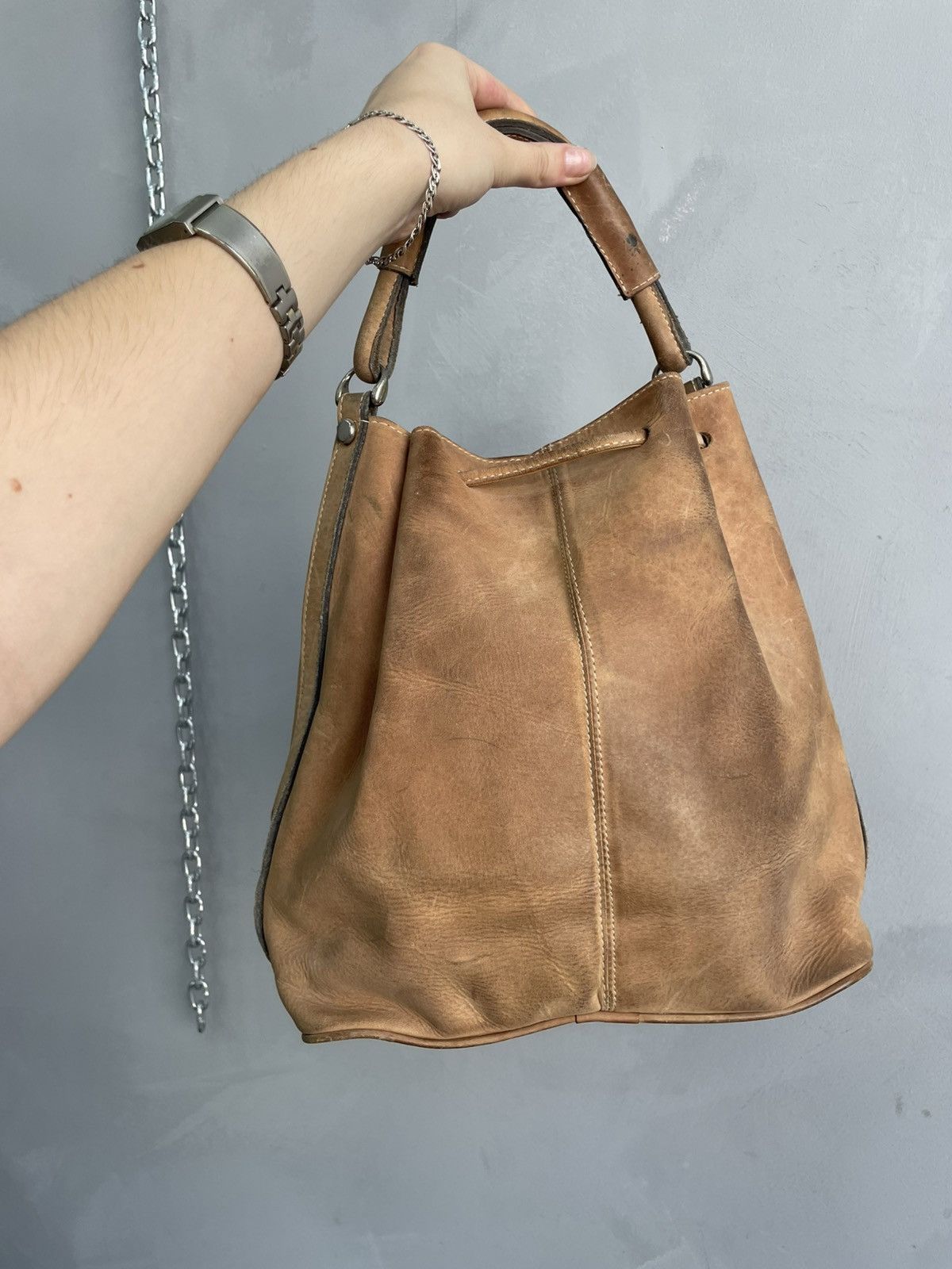 Moschino Moschino made in Italy leather bag y2k hand bag Size ONE SIZE - 3 Thumbnail