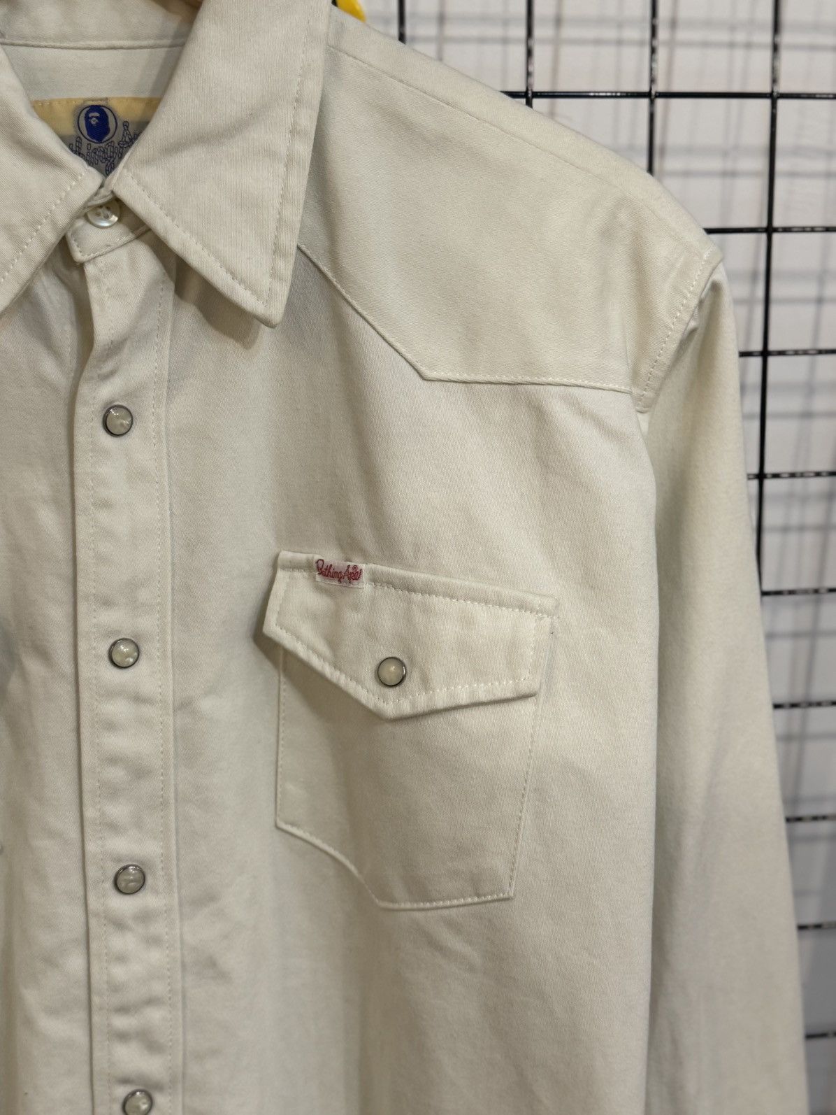 Bape Варе Bape long sleeve work button up shirt Size US M / EU 48-50 / 2 - 6 Thumbnail