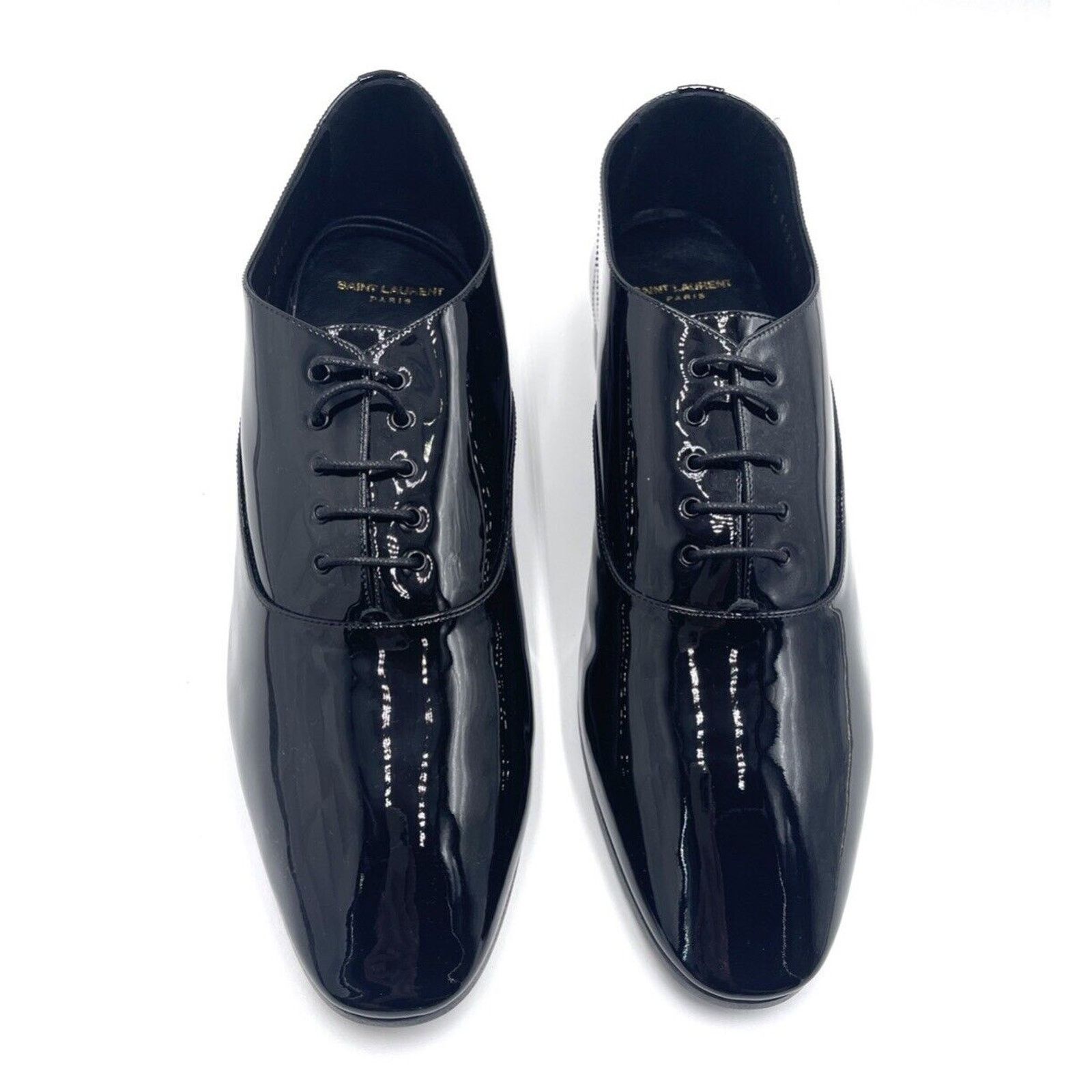 Saint Laurent Paris Tuxedo Marius 25 lace-up shoes In Black Size 7/ EU 40 Size US 7 / EU 40 - 7 Thumbnail