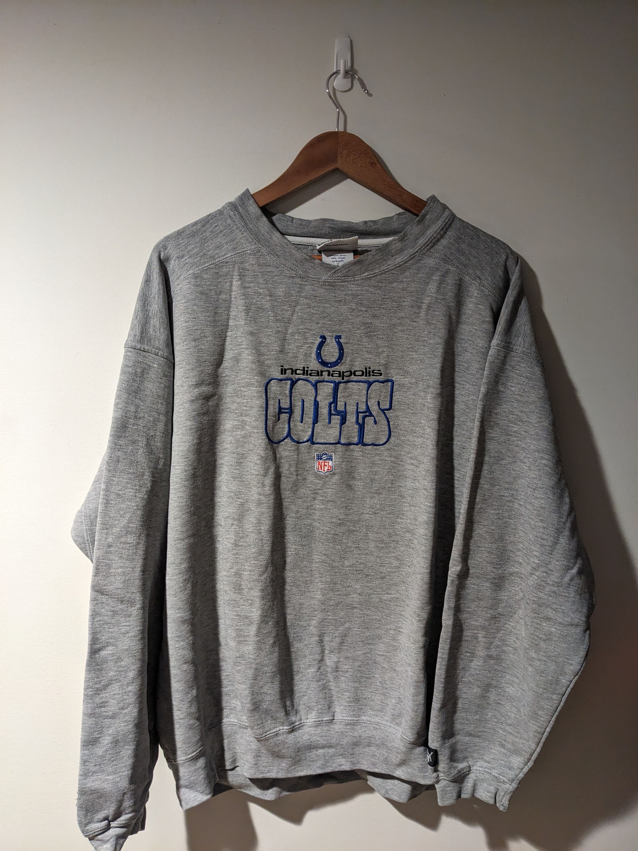 NFL Vintage Y2K Indianapolis Colts NFL Football Sweatshirt Size US L / EU 52-54 / 3 - 1 Thumbnail