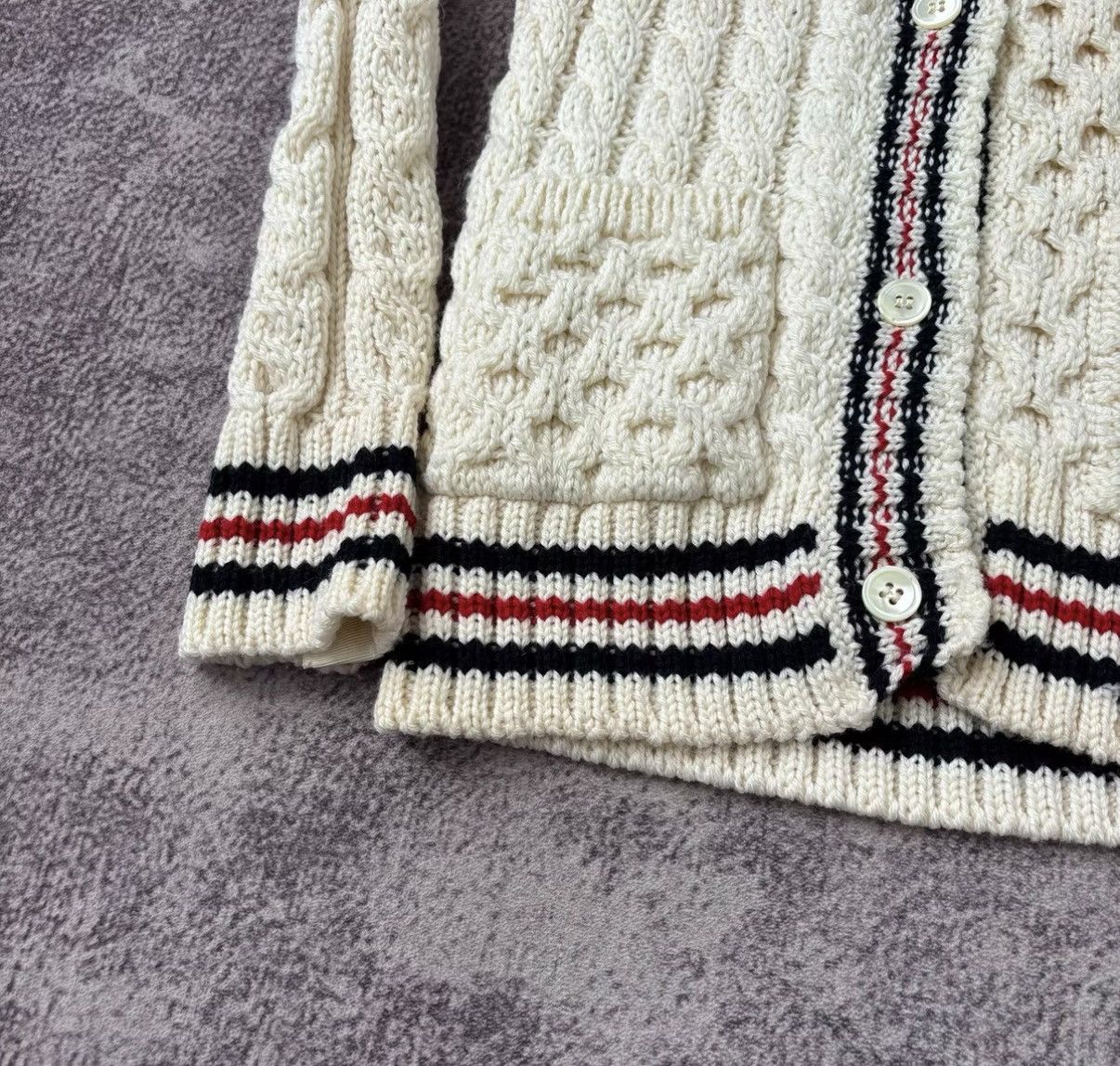 Thom Browne Thom Browne Wool Knit Cardigan Size US S / EU 44-46 / 1 - 3 Thumbnail