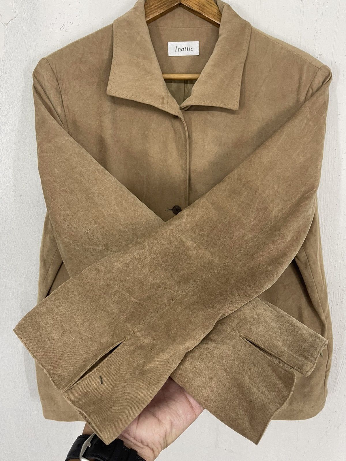 In The Attic Innatic Silky Suede Jacket Size US M / EU 48-50 / 2 - 5 Thumbnail
