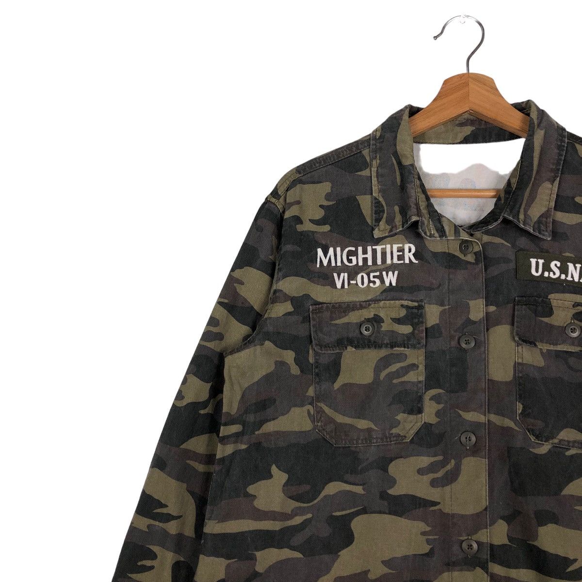 Japanese Brand 🔥Vintage Military Camouflage Work Jacket Gorge Japan Made Size US M / EU 48-50 / 2 - 7 Thumbnail