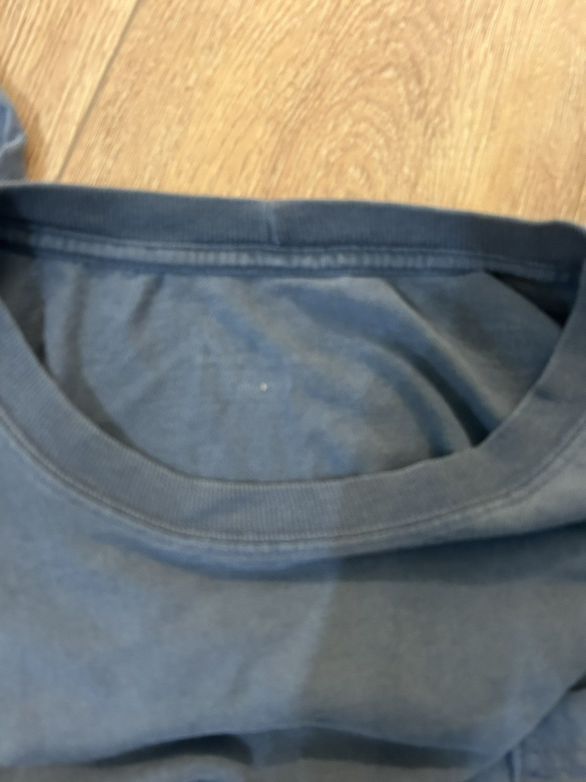 Carhartt Vintage Carhartt Blue Grey T Shirt Size US XL / EU 56 / 4 - 2 Thumbnail