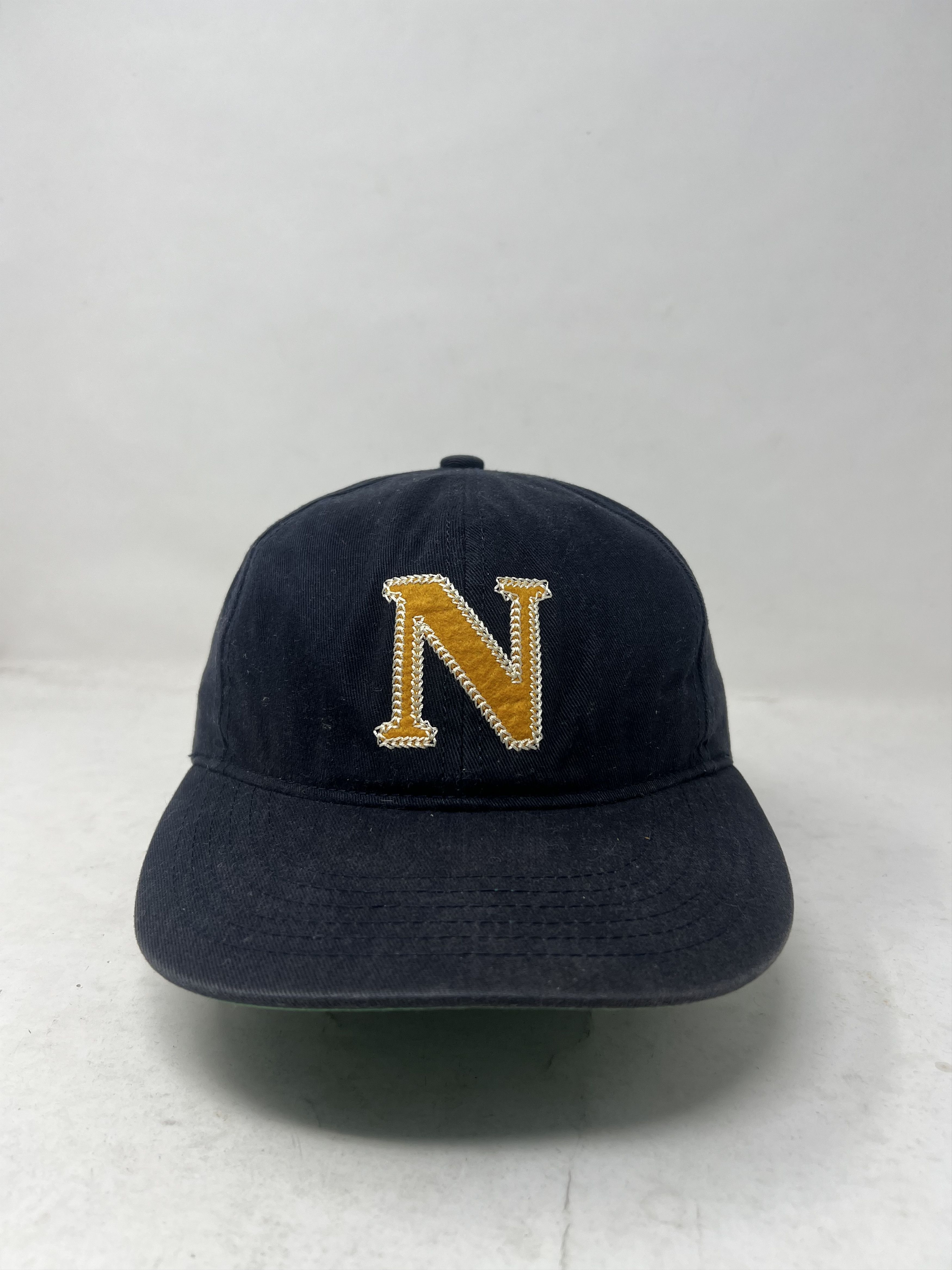 Hat Club Milsa Varisty Style "N" Logo Fitted Hat Size ONE SIZE - 5 Thumbnail