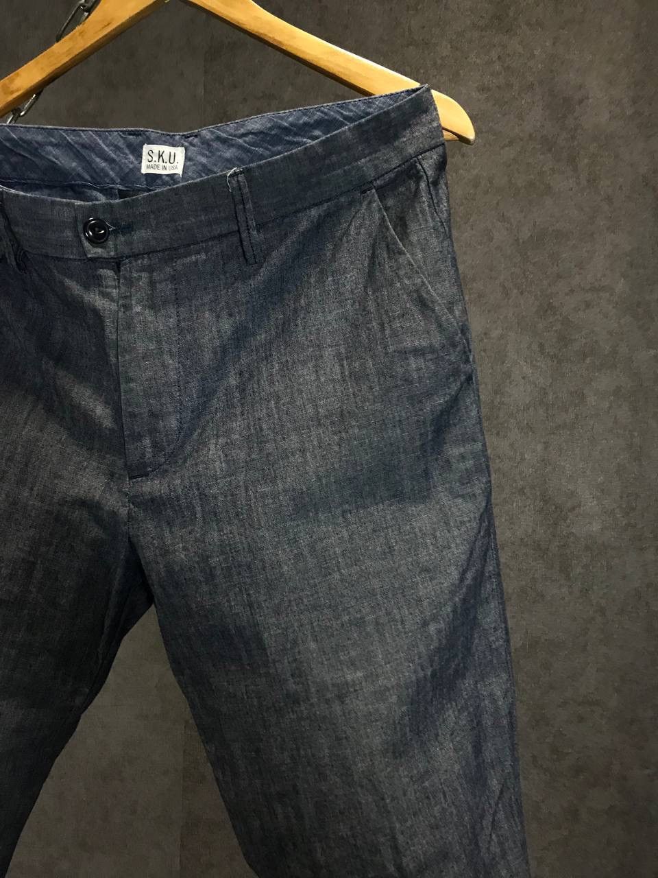 Designer Save Khaki United SKU S.K.U made in USA designer pants Size US 32 / EU 48 - 2 Thumbnail