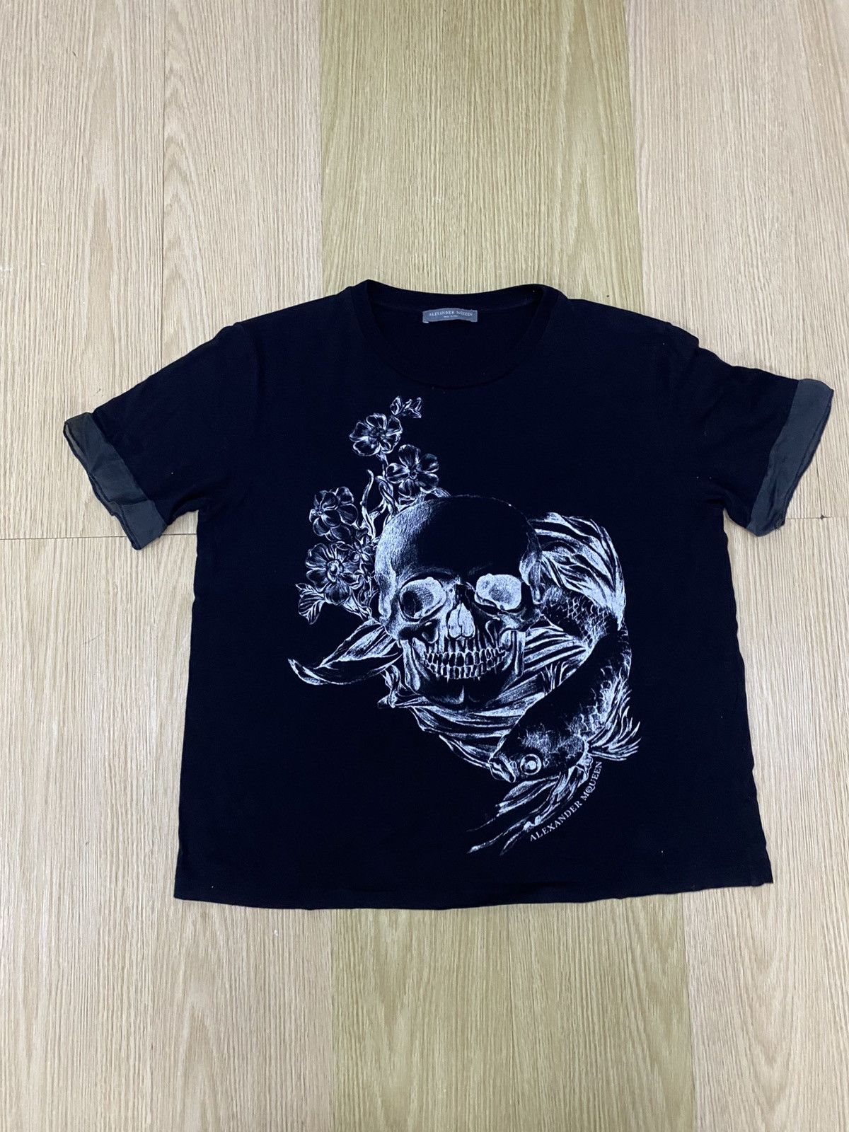 Alexander McQueen skull tees