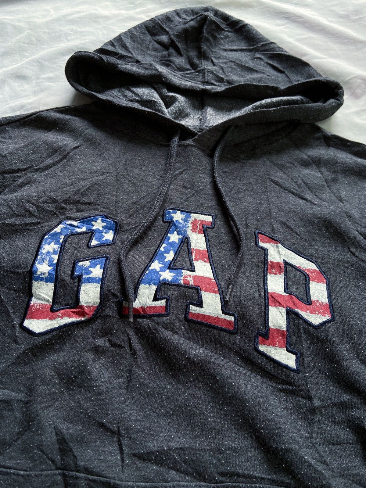 Gap GAP AMERICAN FLAG LOGO HOODIE Size US L / EU 52-54 / 3 - 4 Thumbnail